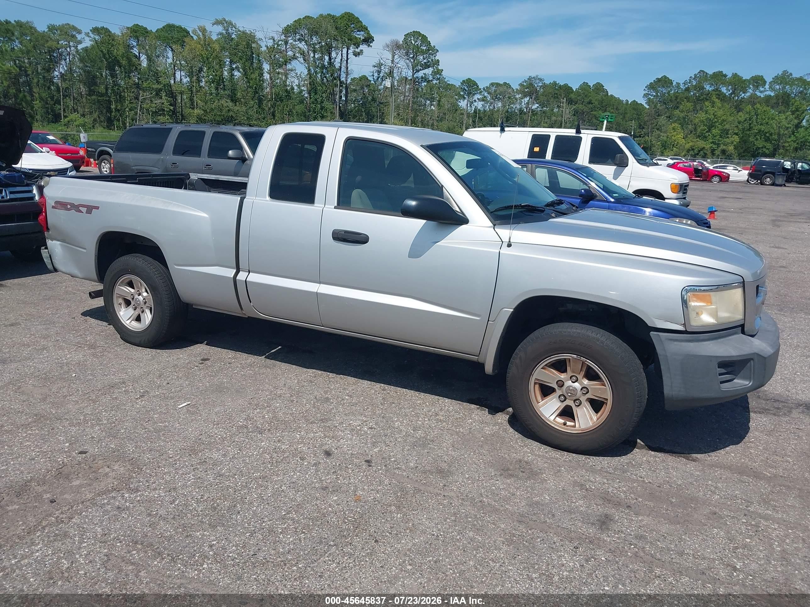 2008 Dodge Dakota Bighorn/Lonestar, VIN 1D7HE32K48S531650 — Обычный износ