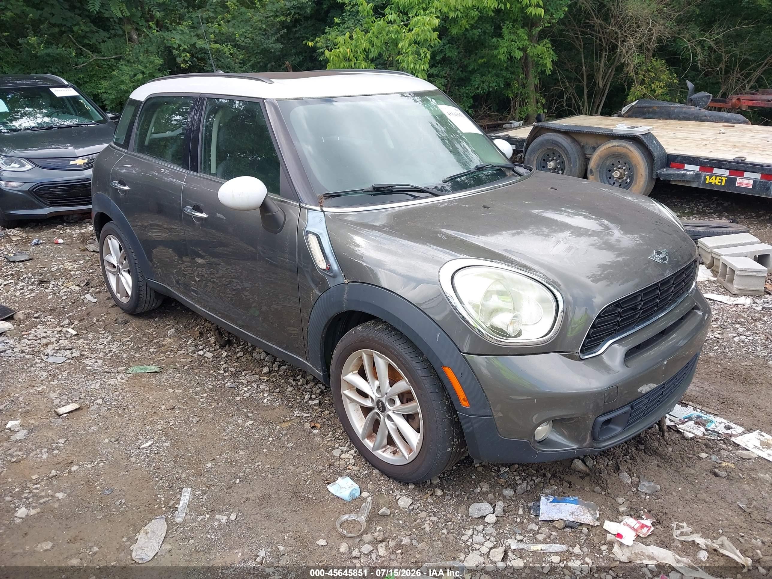 2014 MINI Countryman S, VIN WMWZC3C54EWP51837 — Normal wear