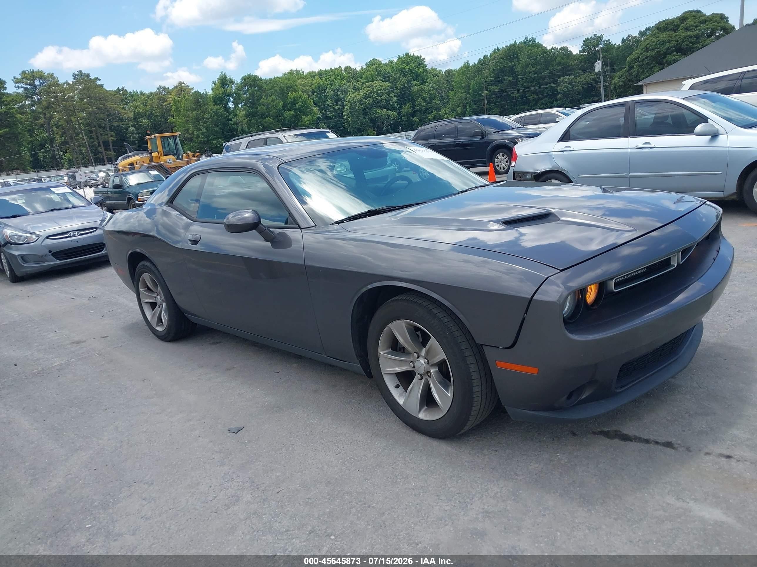2015 Dodge Challenger SXT, VIN 2C3CDZAG3FH774477 — Normal wear