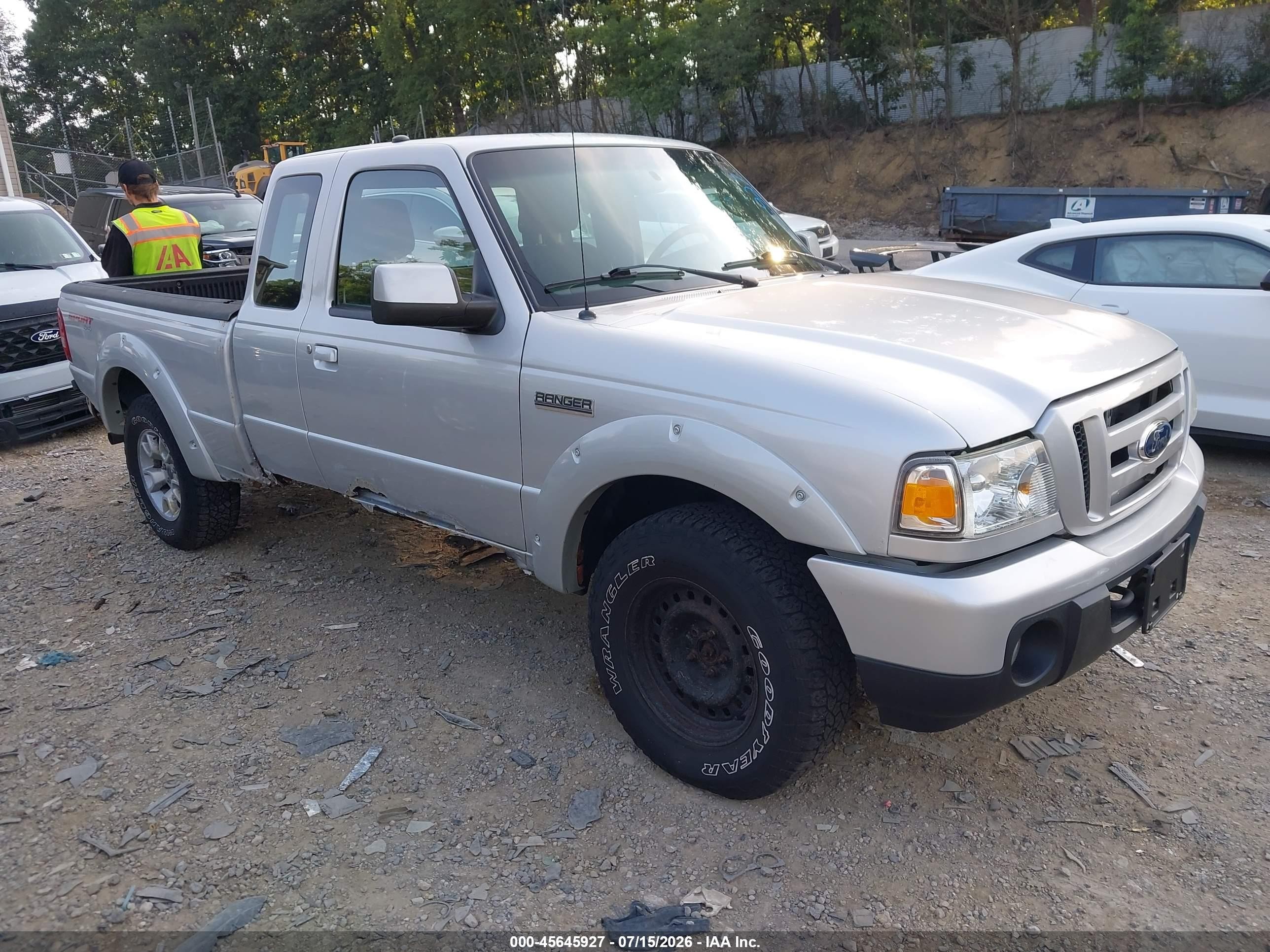 2010 Ford Ranger XLT, VIN 1FTLR4FEXAPA61488 — Normal wear
