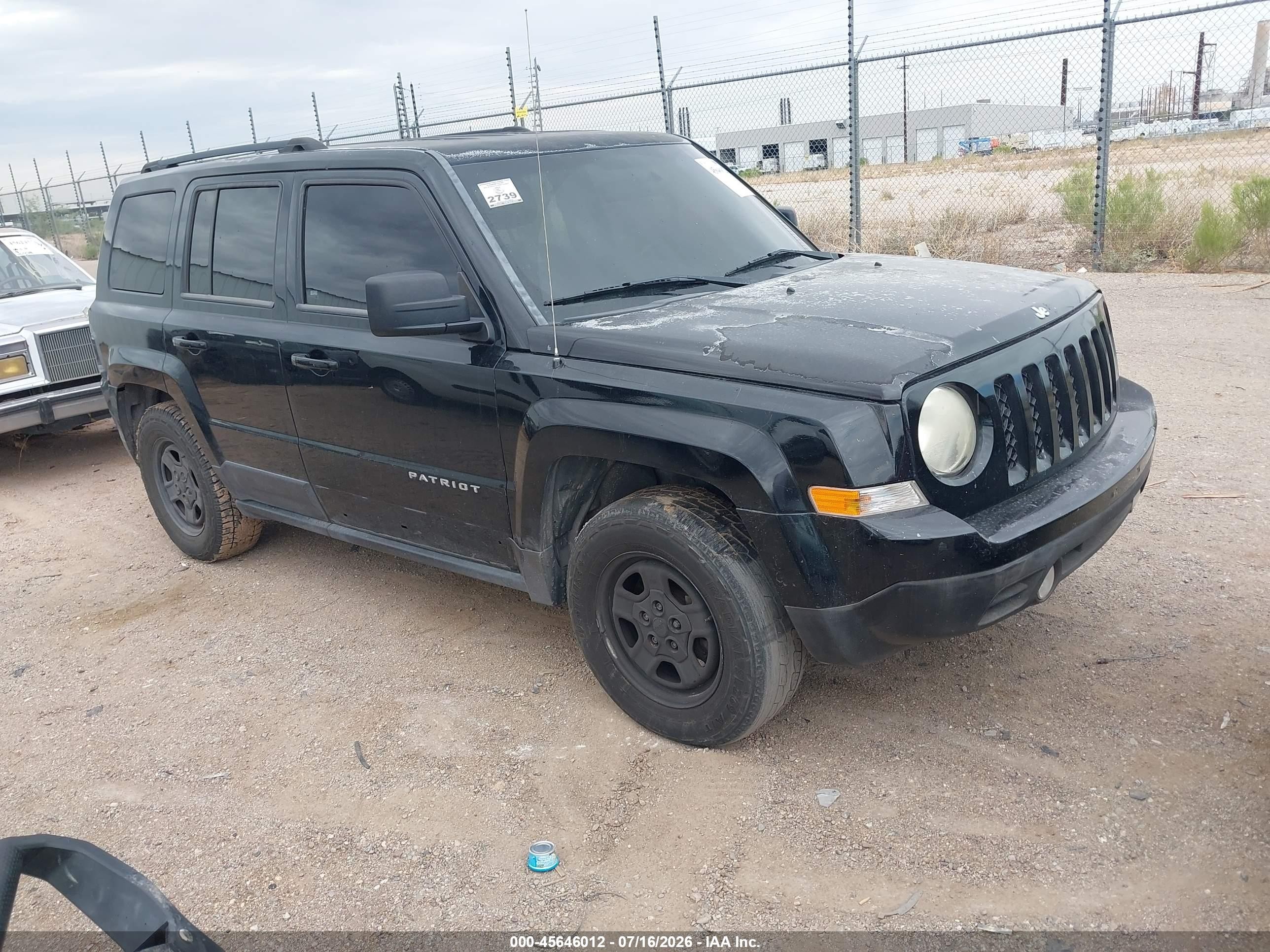 2014 Jeep Patriot Altitude, VIN 1C4NJPBA2ED777023 — Обычный износ