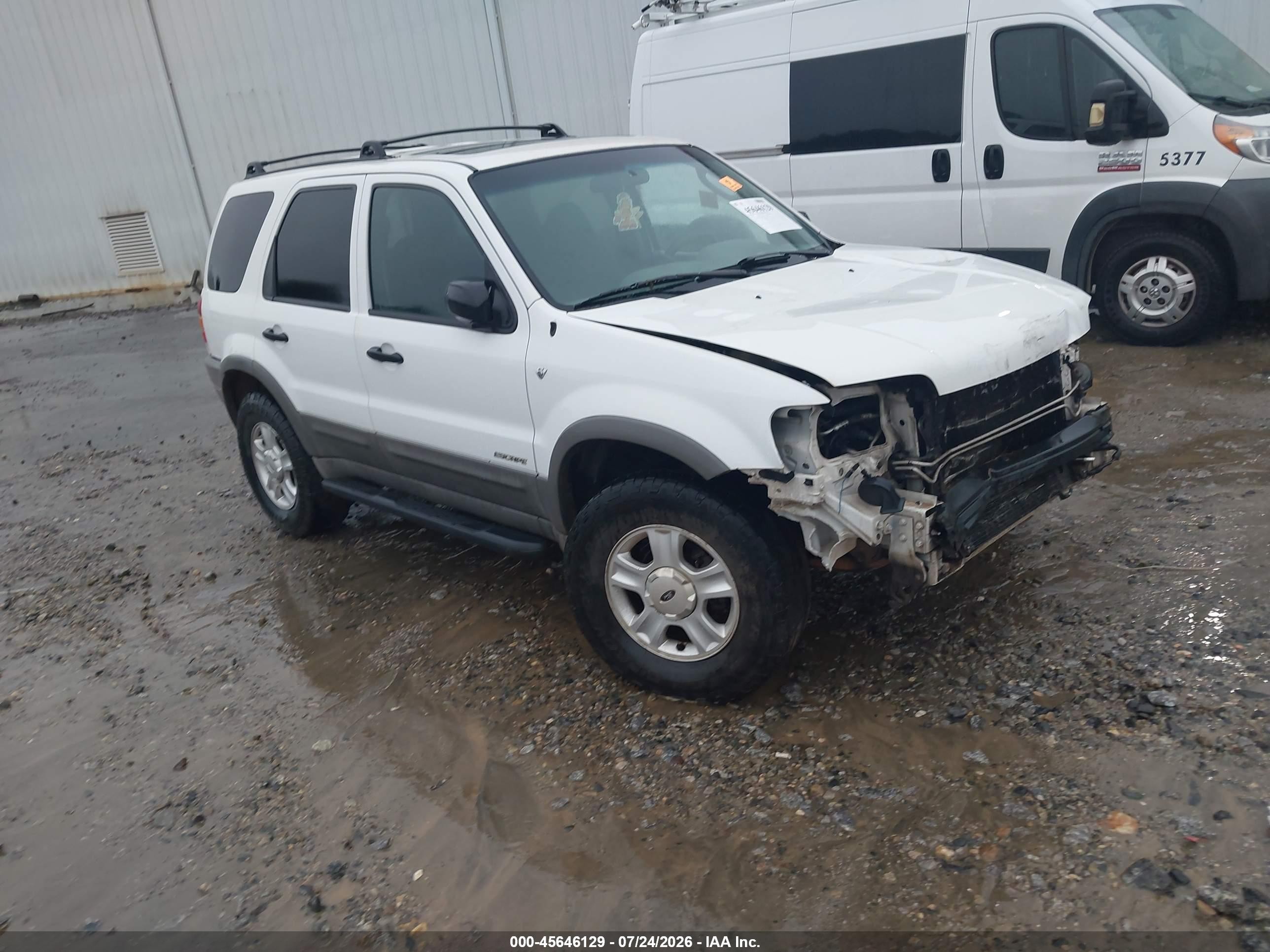 2001 Ford Escape XLT, VIN 1FMCU04171KA96828 — Обычный износ