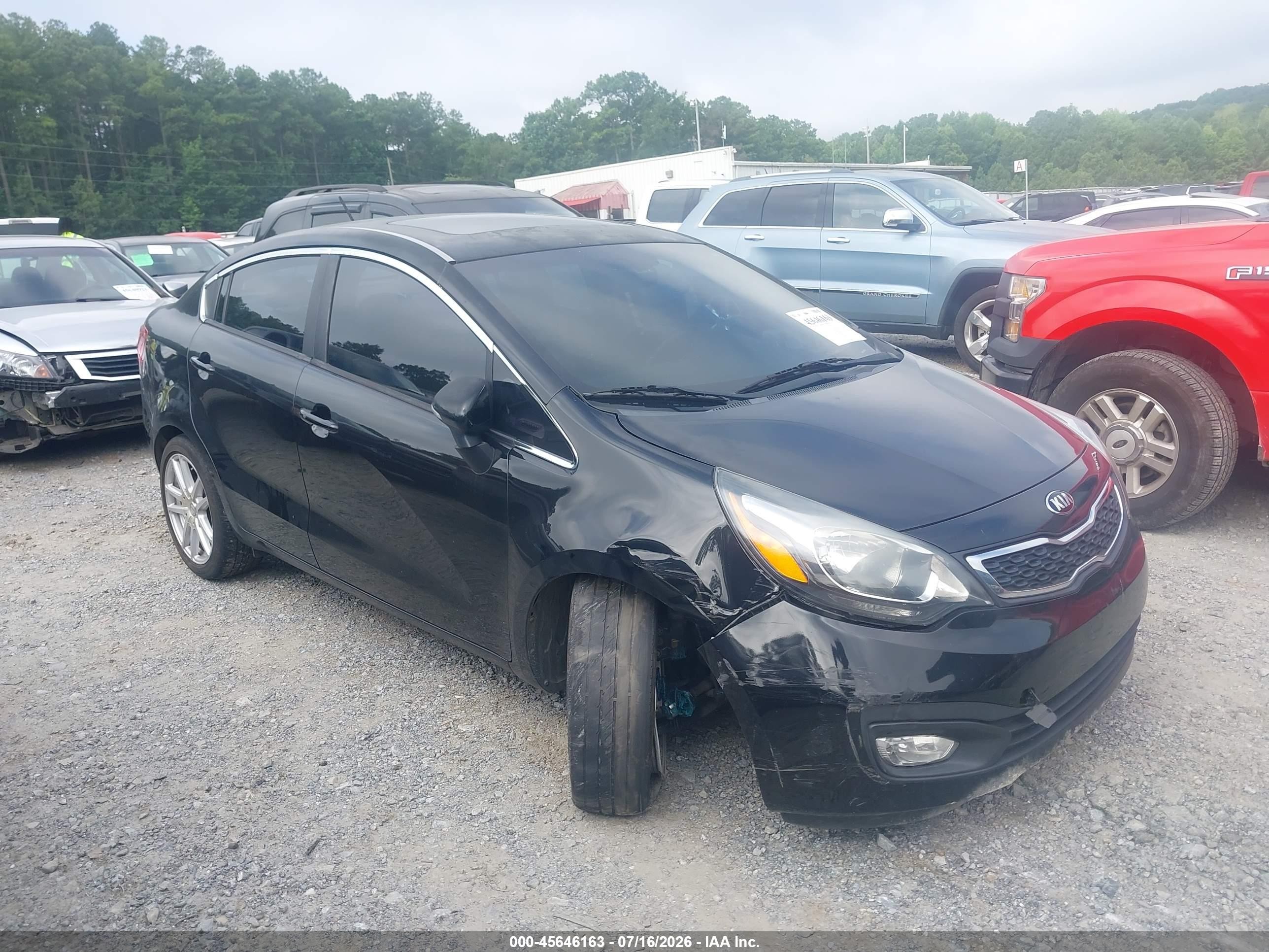2015 Kia Rio EX, VIN KNADN4A32F6431770 — Side