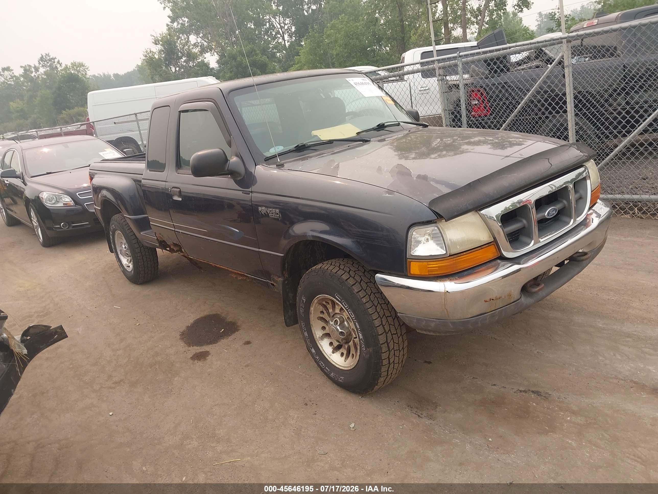 1999 Ford Ranger XL, VIN 1FTZR15V3XTA88607 — Storm