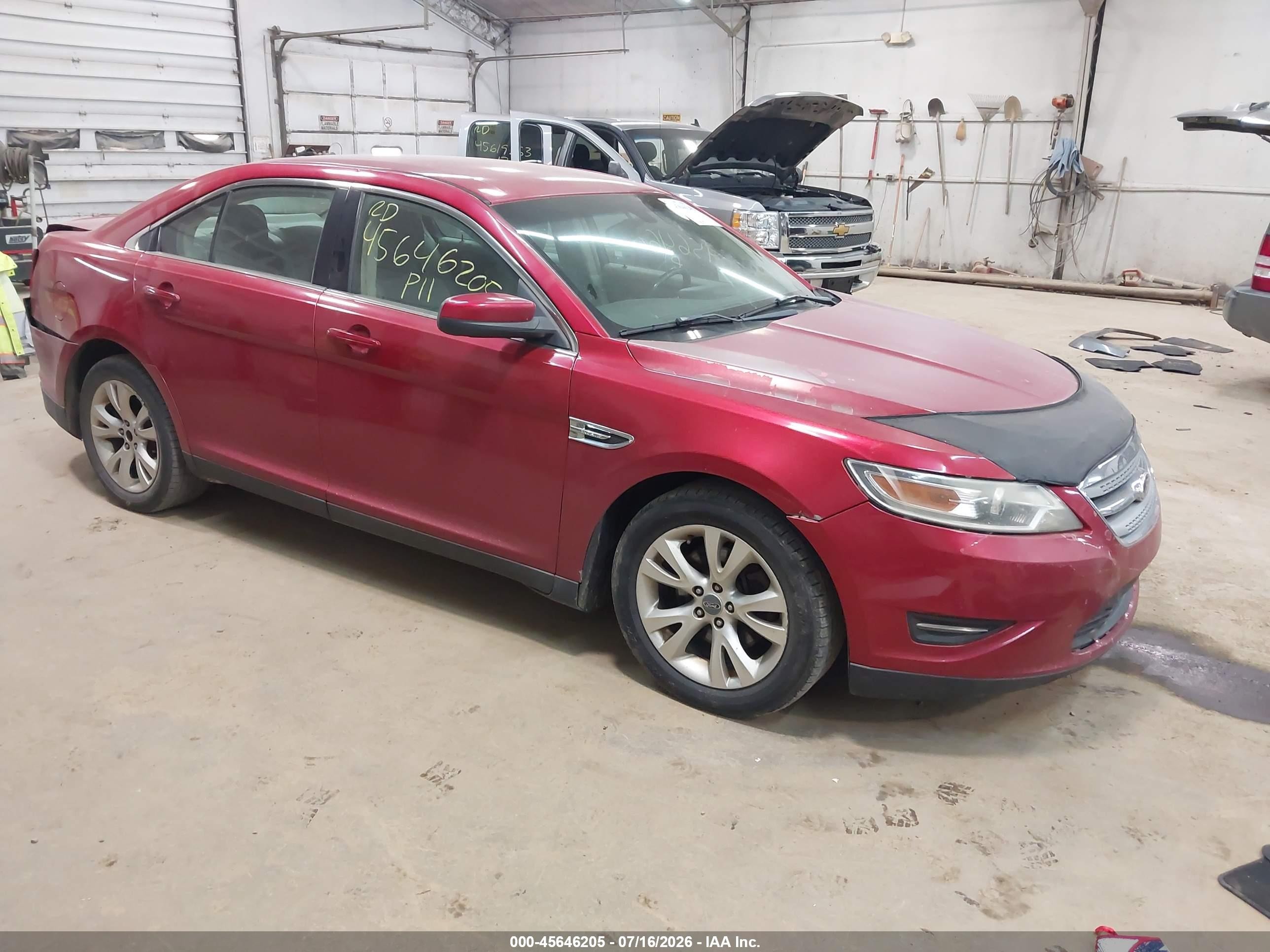 2011 Ford Taurus SEL, VIN 1FAHP2EW6BG119596 — Rear end