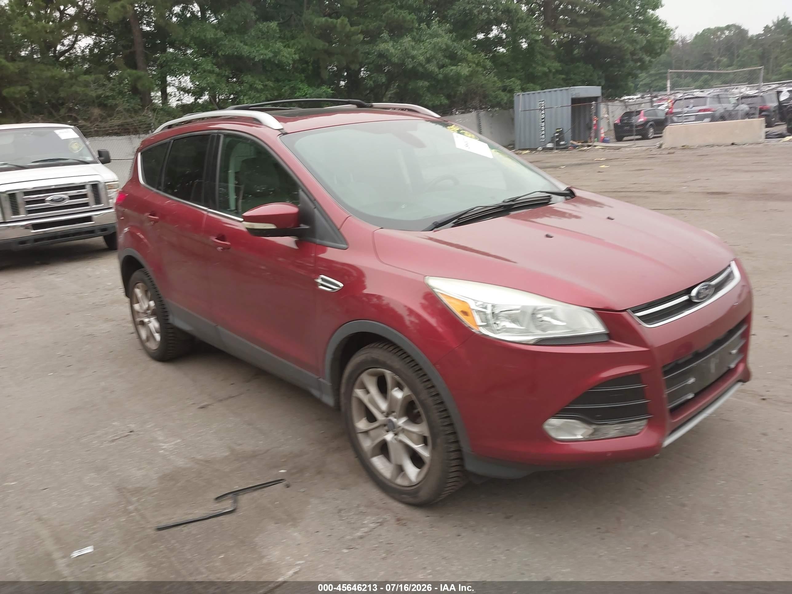 2015 Ford Escape Titanium, VIN 1FMCU9JX9FUA96922 — Normal wear