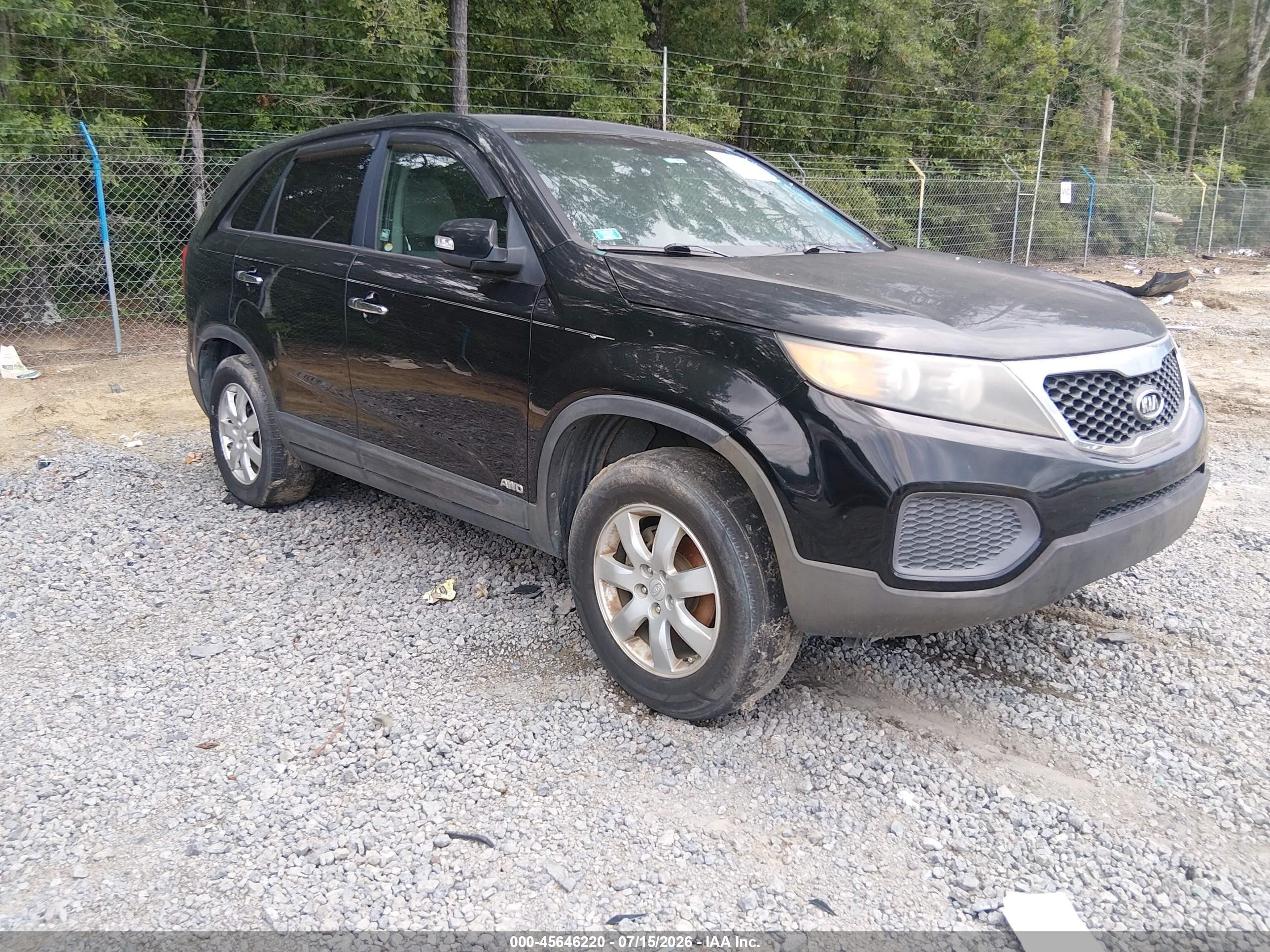 2011 Kia Sorento LX, VIN 5XYKTCA10BG088599 — Электрика