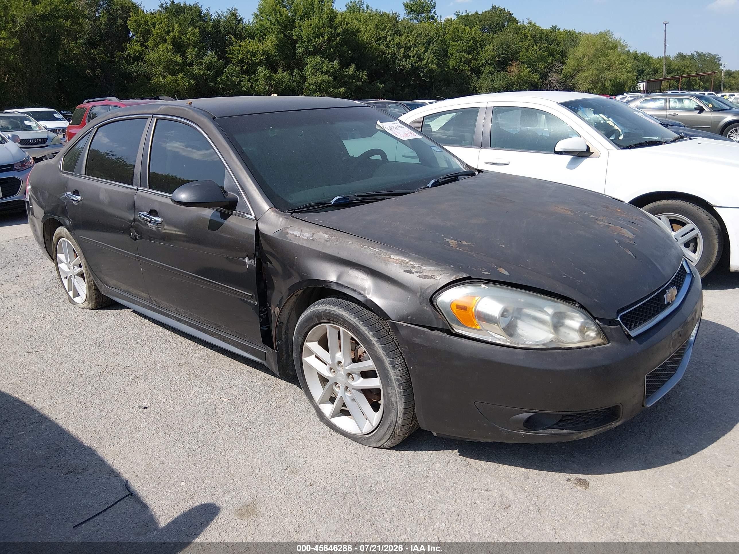 2013 Chevrolet Impala LTZ, VIN 2G1WC5E35D1127380 — Normal wear