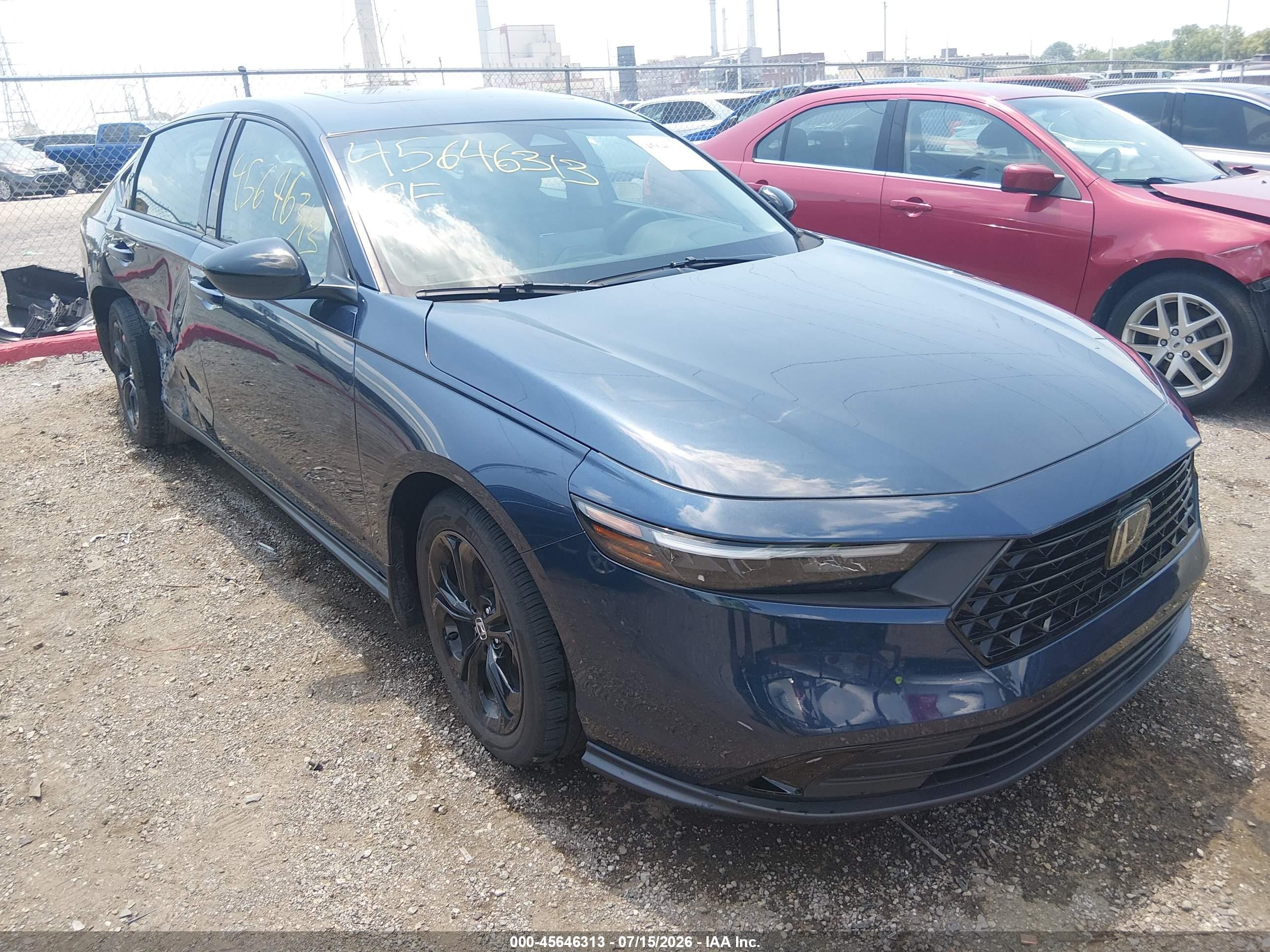 2025 Honda Accord SE, VIN 1HGCY1F48SA029007 — Бок