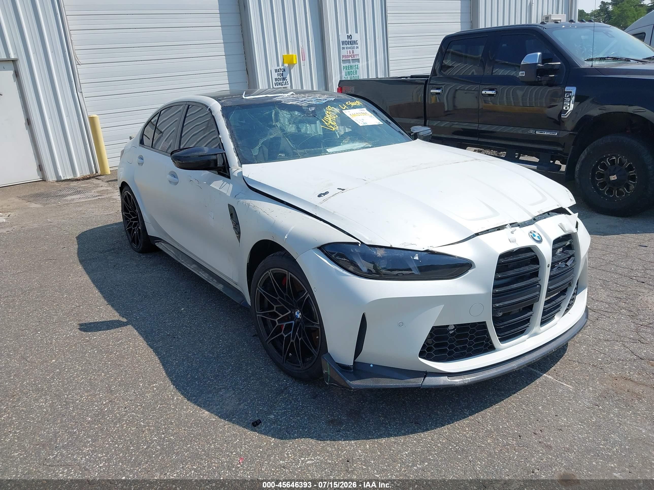 2025 BMW M3 Competition xDrive, VIN WBS33HJ03SFU09314 — Перед