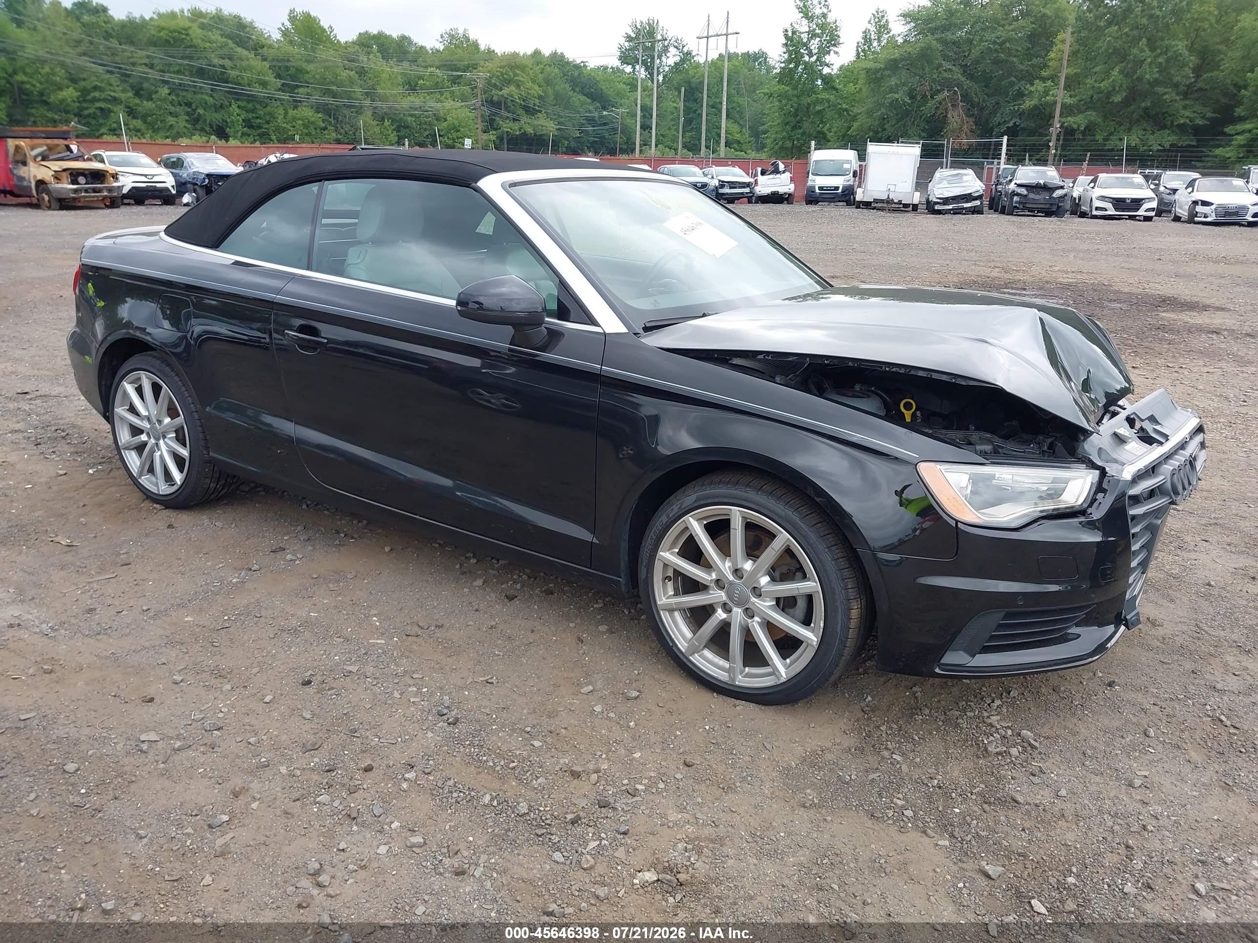 2016 Audi A3 Premium, VIN WAU78LFF5G1095015 — Front end