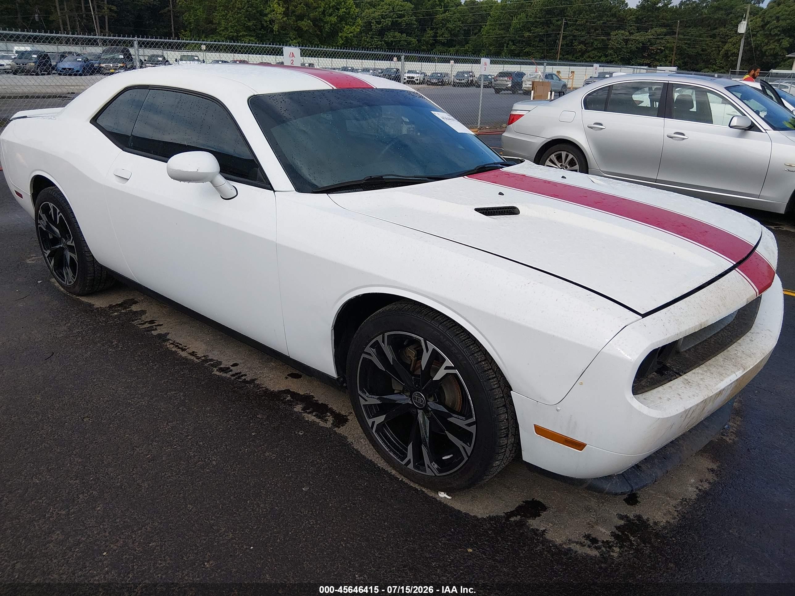 2013 Dodge Challenger SXT, VIN 2C3CDYAG9DH500515 — Not stated