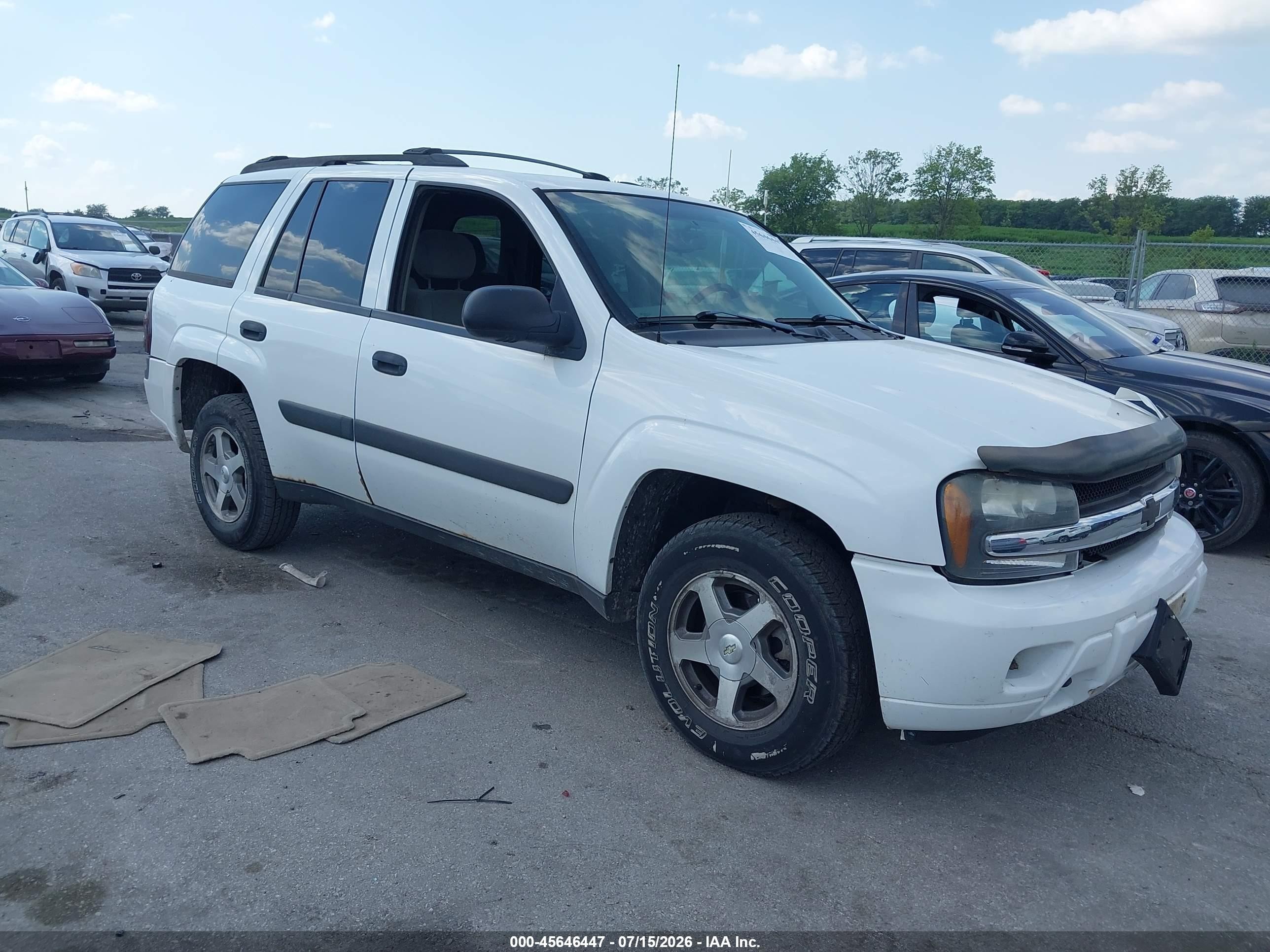 2005 Chevrolet TrailBlazer LS, VIN 1GNDT13S352237709 — All over