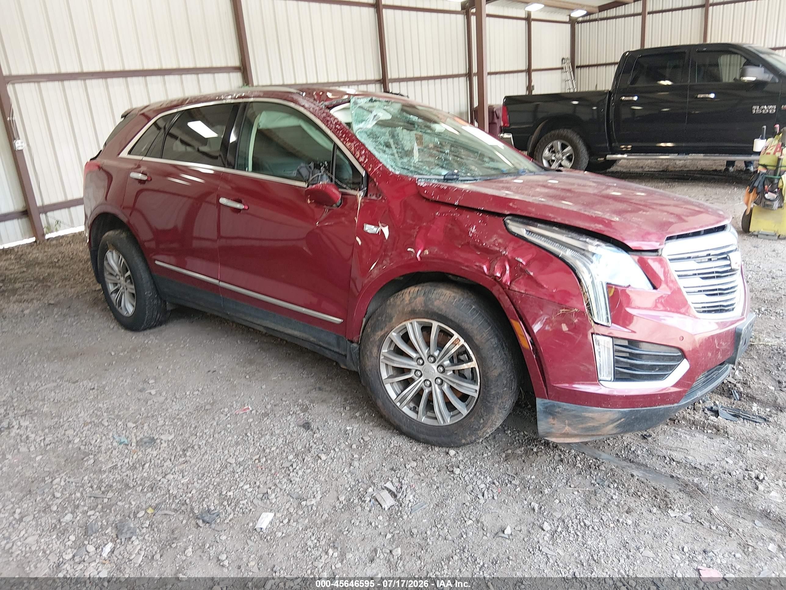 2019 Cadillac XT5 Luxury AWD, VIN 1GYKNDRS9KZ189665 — Rollover