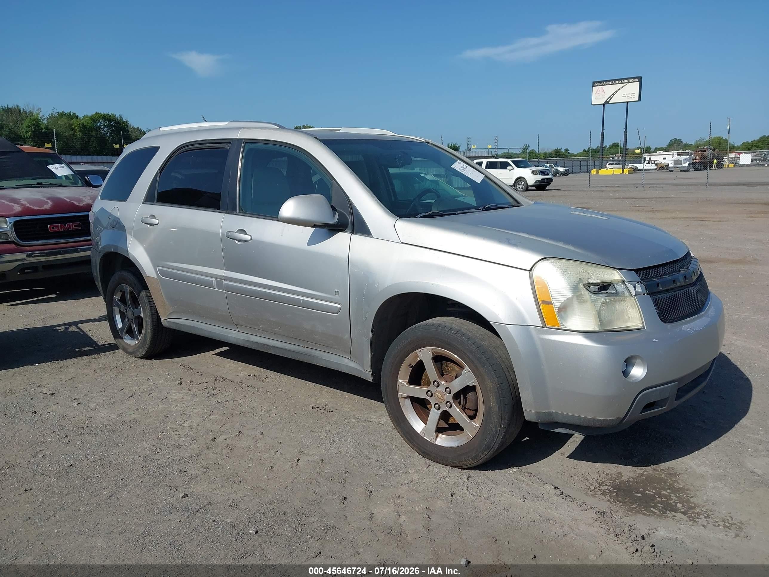 2007 Chevrolet Equinox LT, VIN 2CNDL63F276051234 — Normal wear