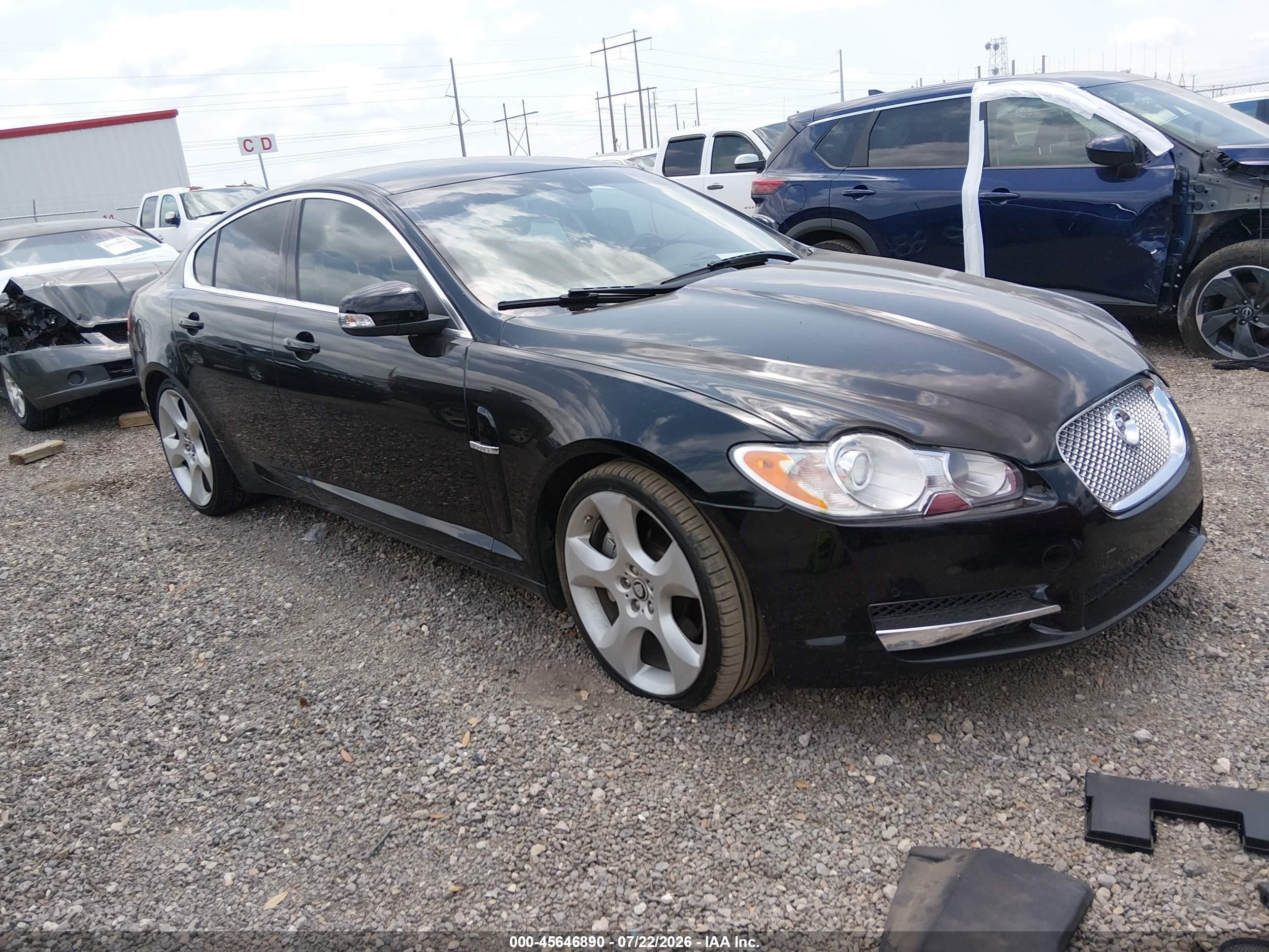 2009 Jaguar XF Supercharged, VIN SAJWA07C791R07781 — Normal wear