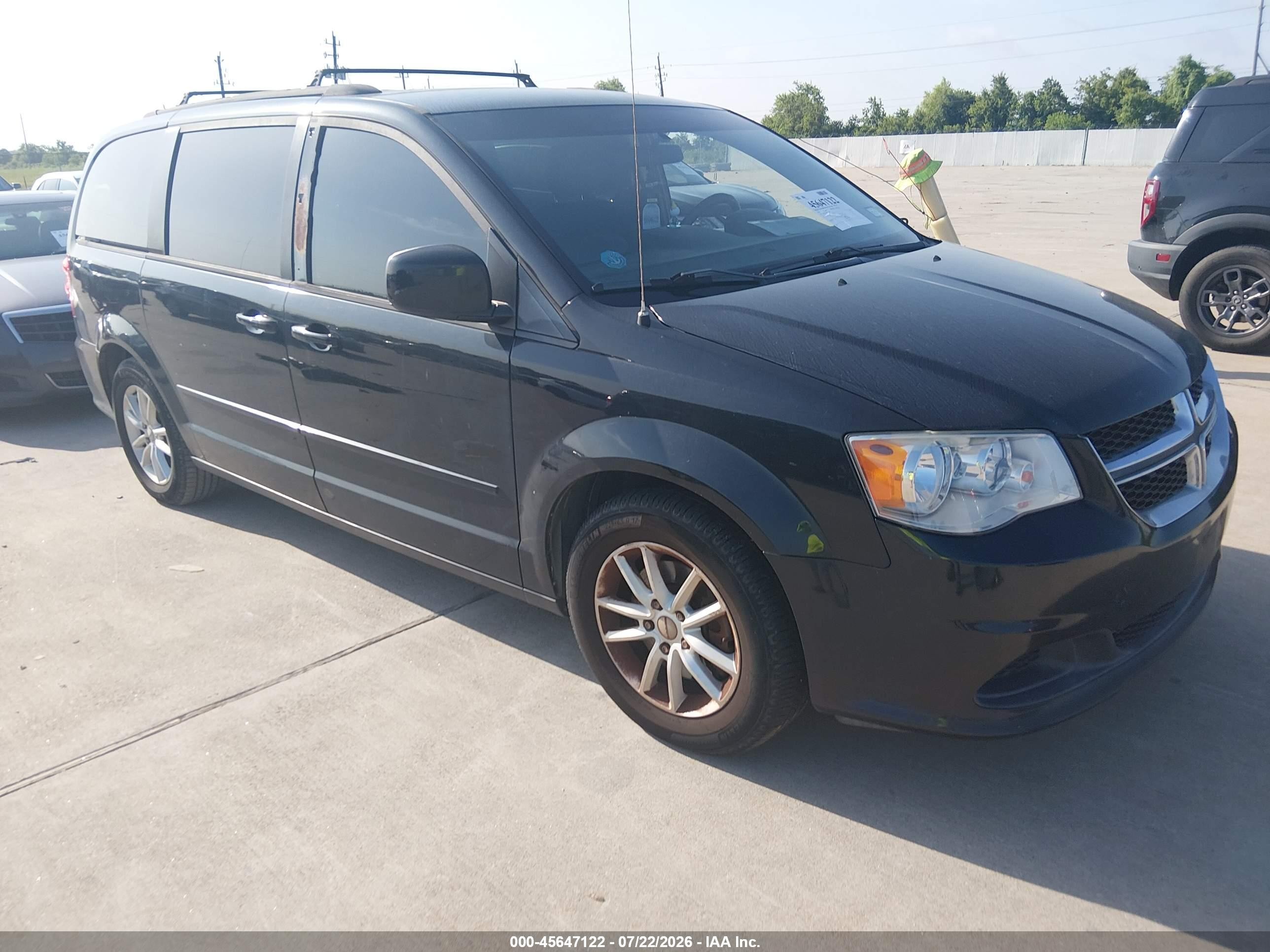 2016 Dodge Grand Caravan SXT Plus, VIN 2C4RDGCG0GR179458 — Repossession