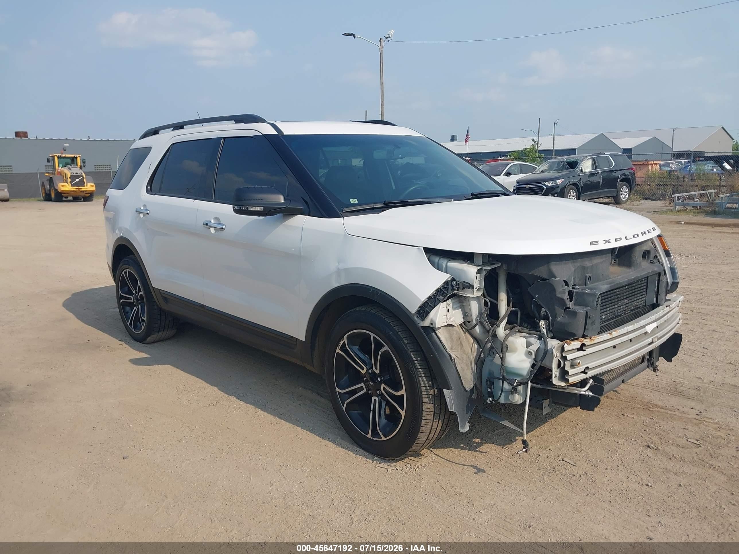 2014 Ford Explorer Sport, VIN 1FM5K8GT9EGC51849 — Перед