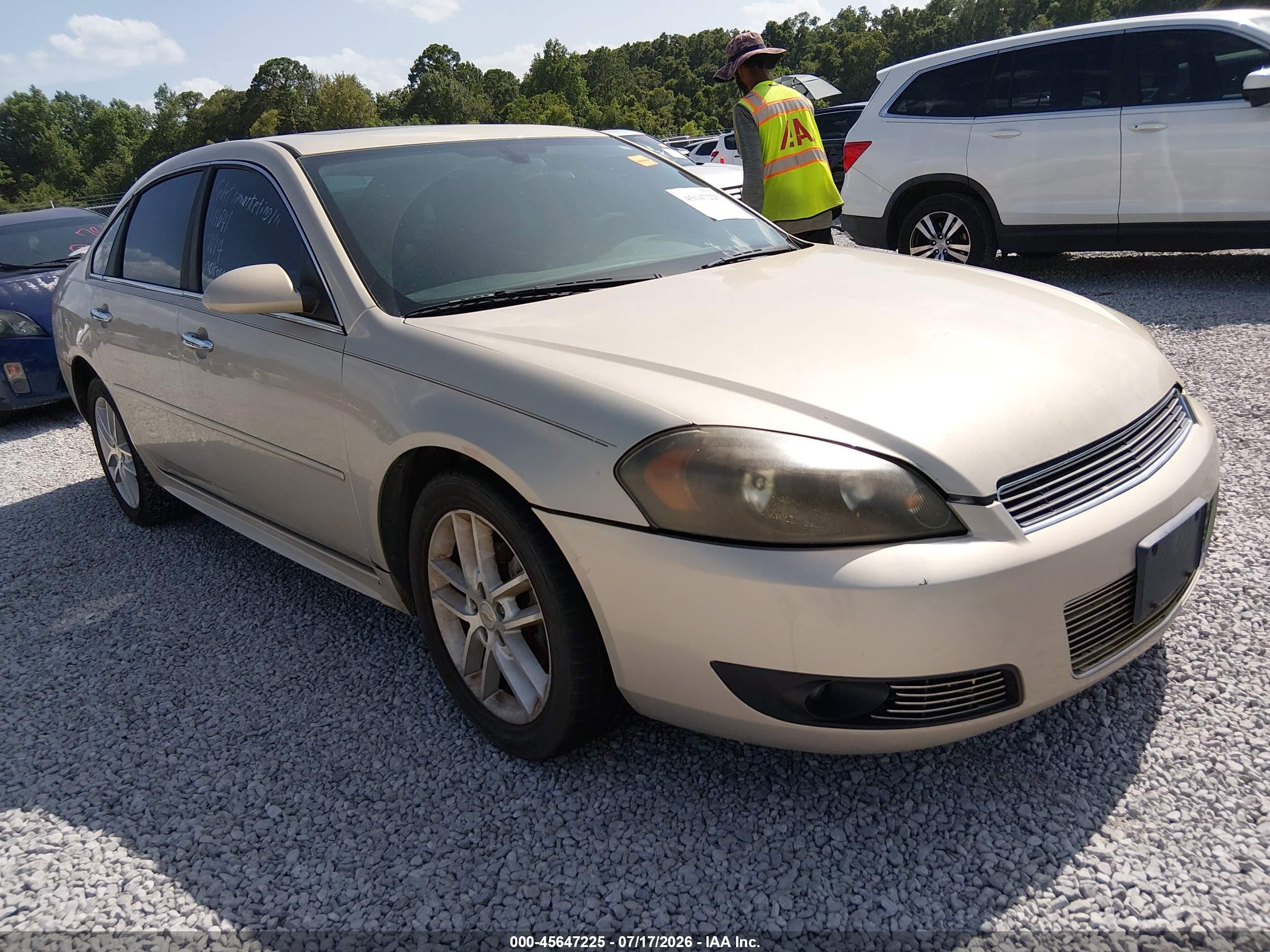 2012 Chevrolet Impala LTZ, VIN 2G1WC5E3XC1114641 — Repossession