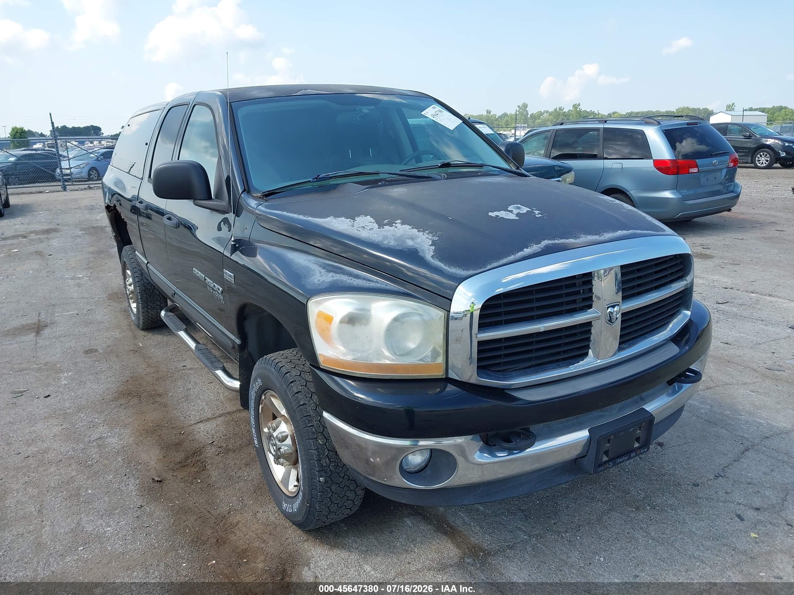 2006 Dodge 2500 ST, VIN 3D7KS28D86G109578 — Normal wear