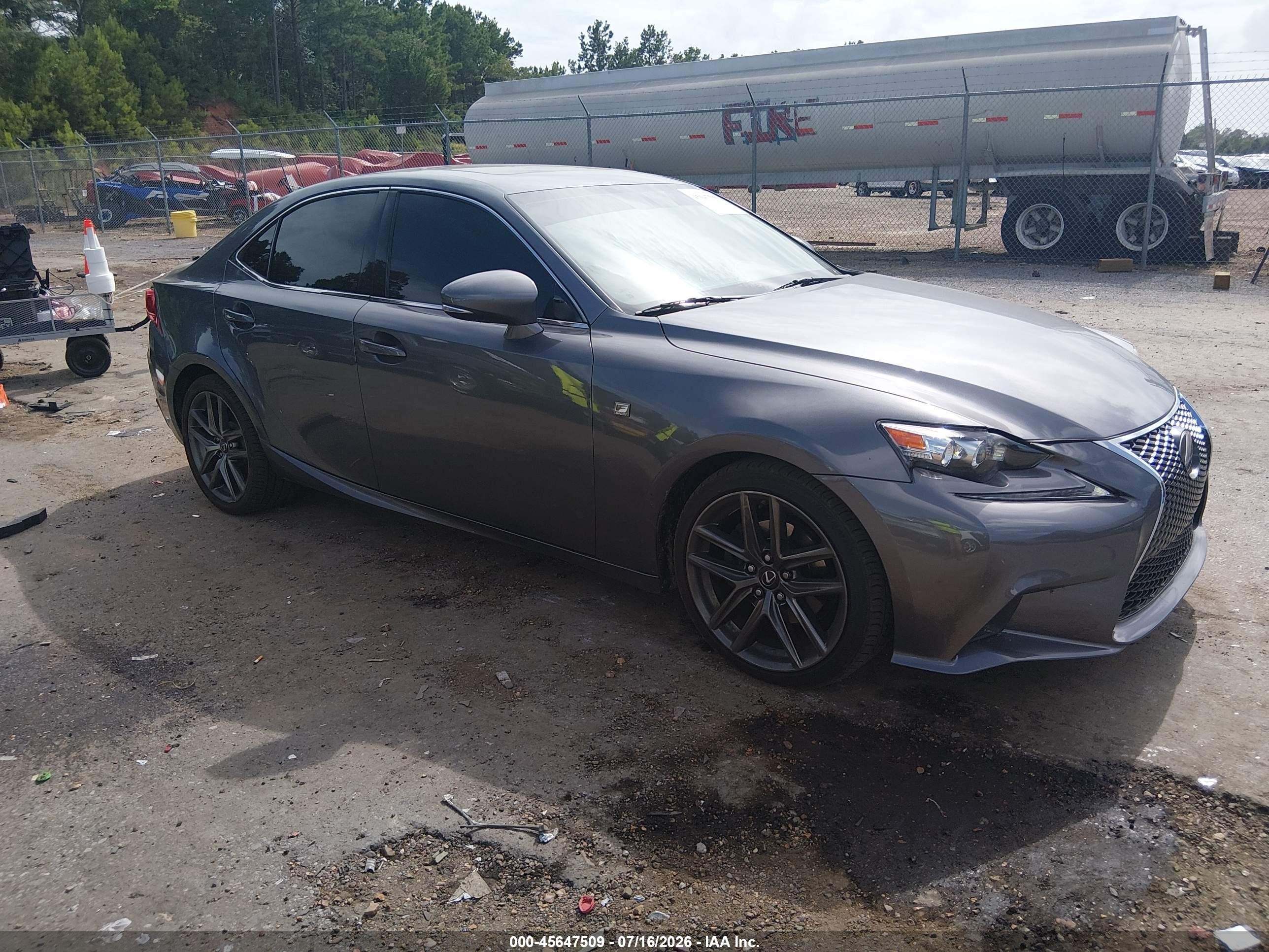 2014 Lexus IS 250, VIN JTHBF1D21E5009064 — Not stated