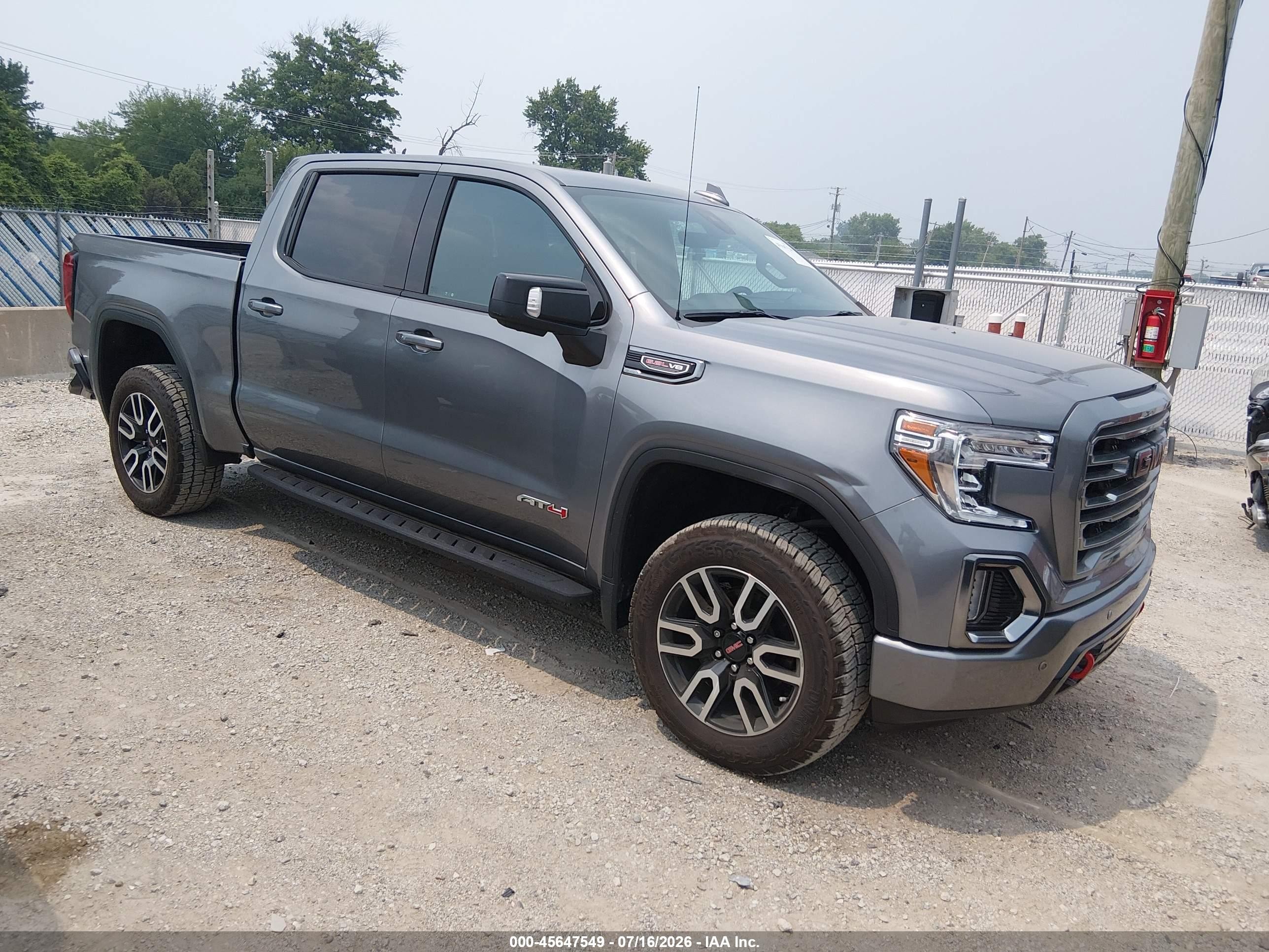 2022 GMC Sierra 1500 AT4, VIN 3GTP9EEL3NG126005 — Зад