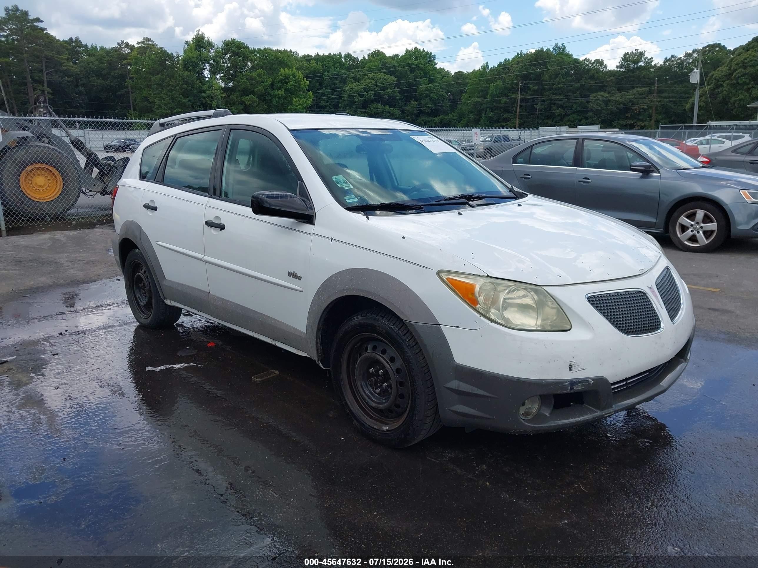 2005 Pontiac Vibe, VIN 5Y2SL63805Z479690 — Normal wear
