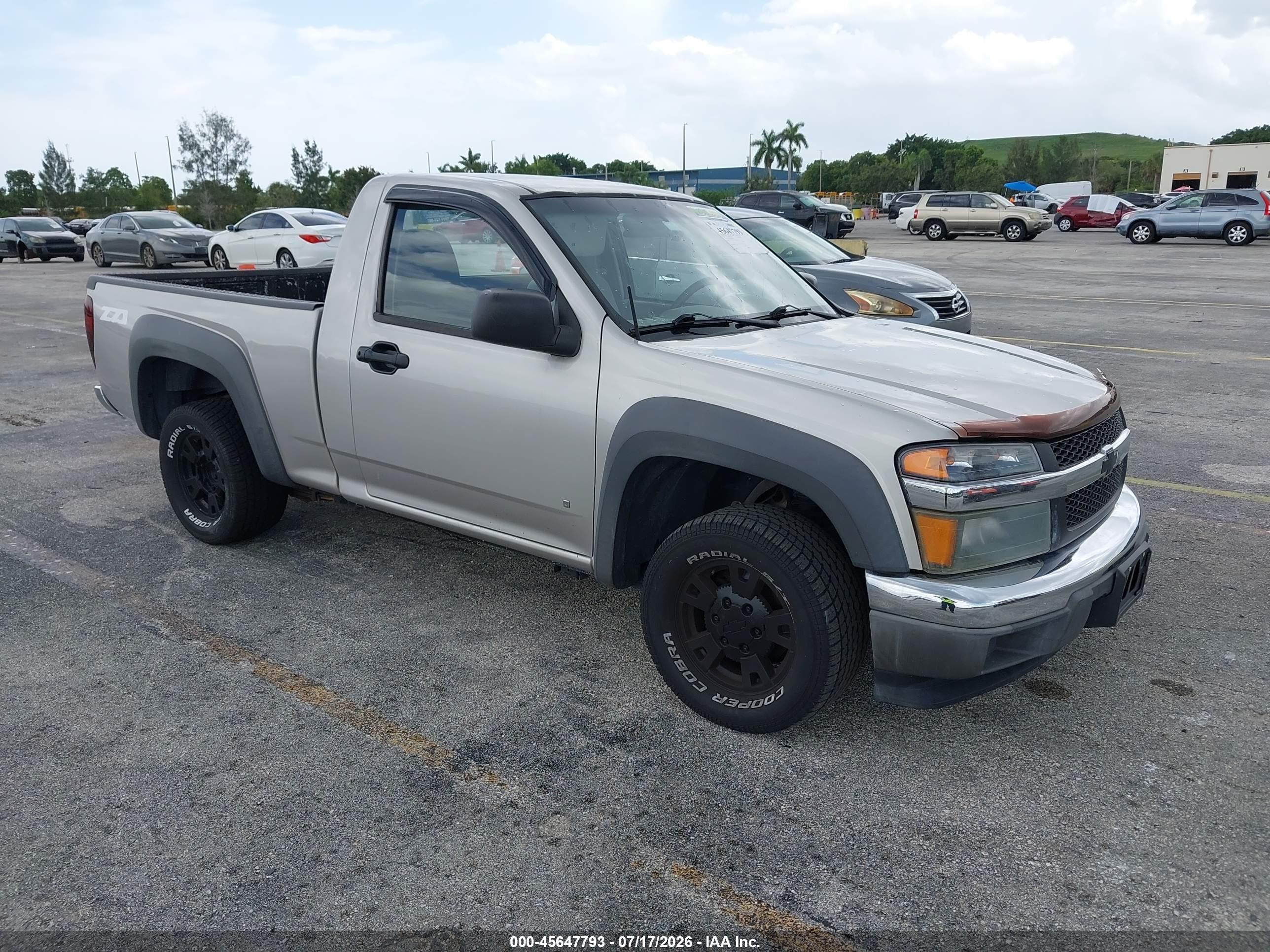 2006 Chevrolet Colorado LS, VIN 1GCCS148168285184 — Normal wear
