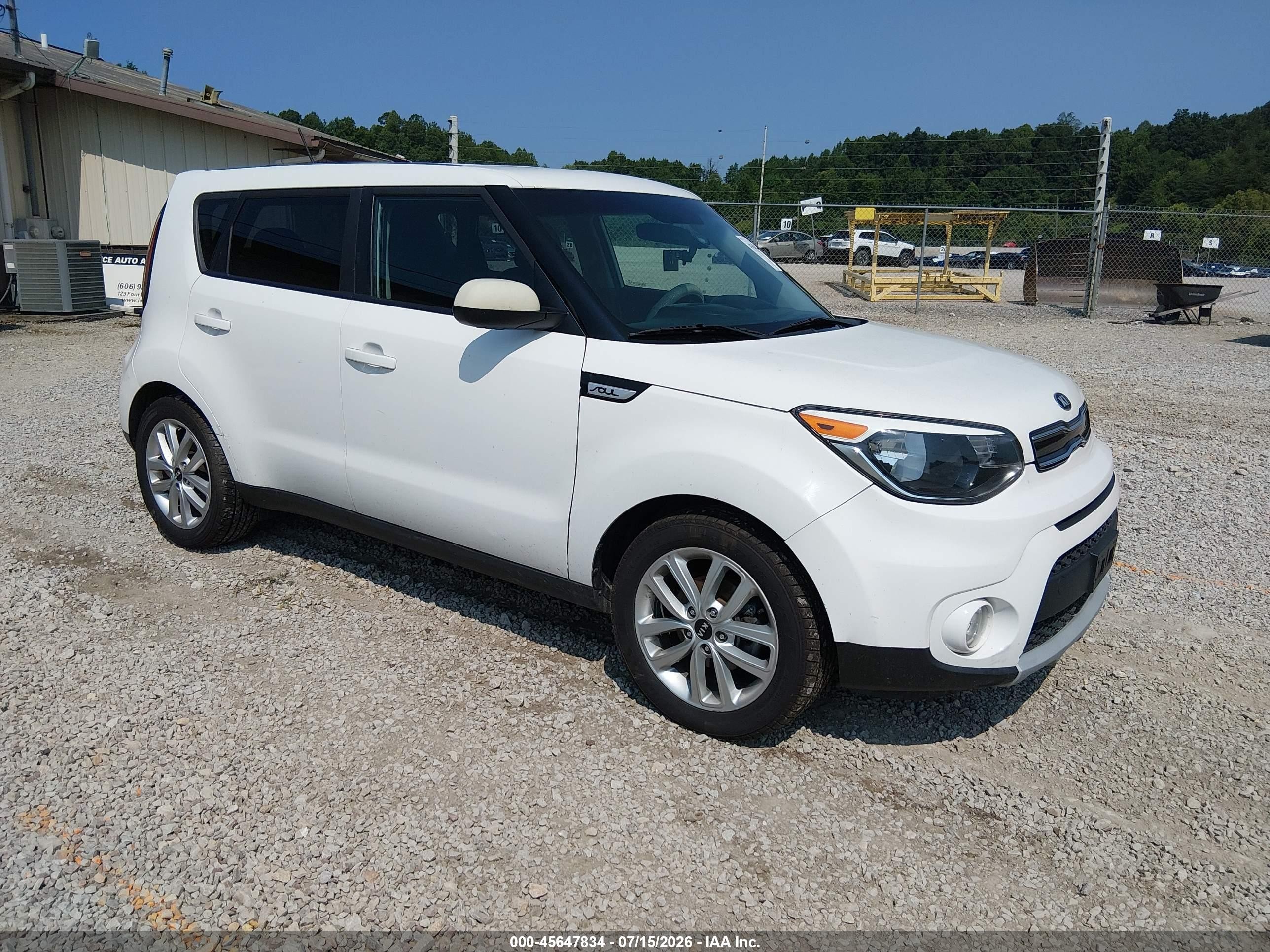 2019 Kia Soul +, VIN KNDJP3A5XK7920028 — Repossession