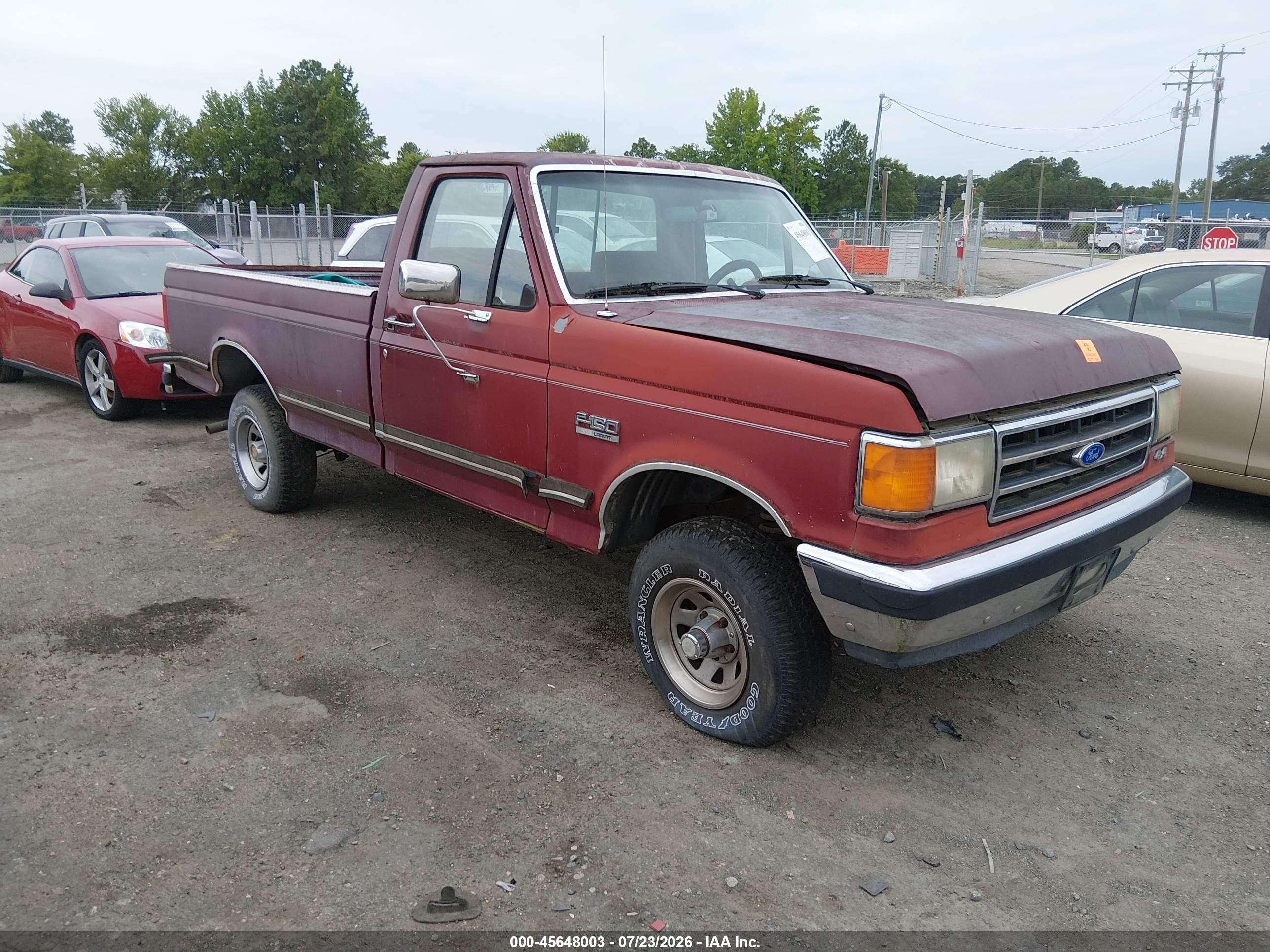 1990 Ford F-150, VIN 1FTEF14Y5LNB18739 — Normal wear