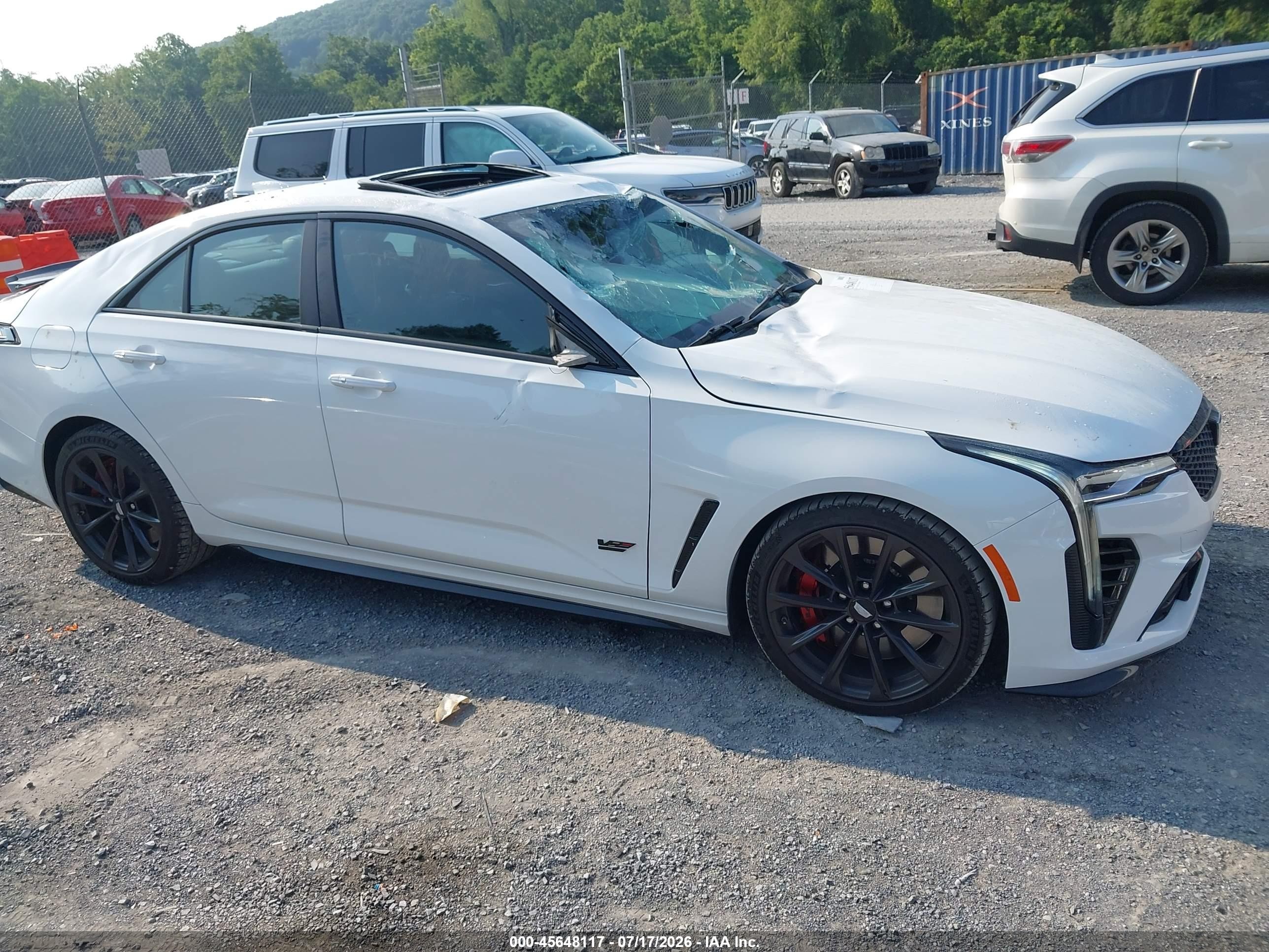2026 Cadillac CT4-V Blackwing, VIN 1G6D75RP6T0410027 — All over