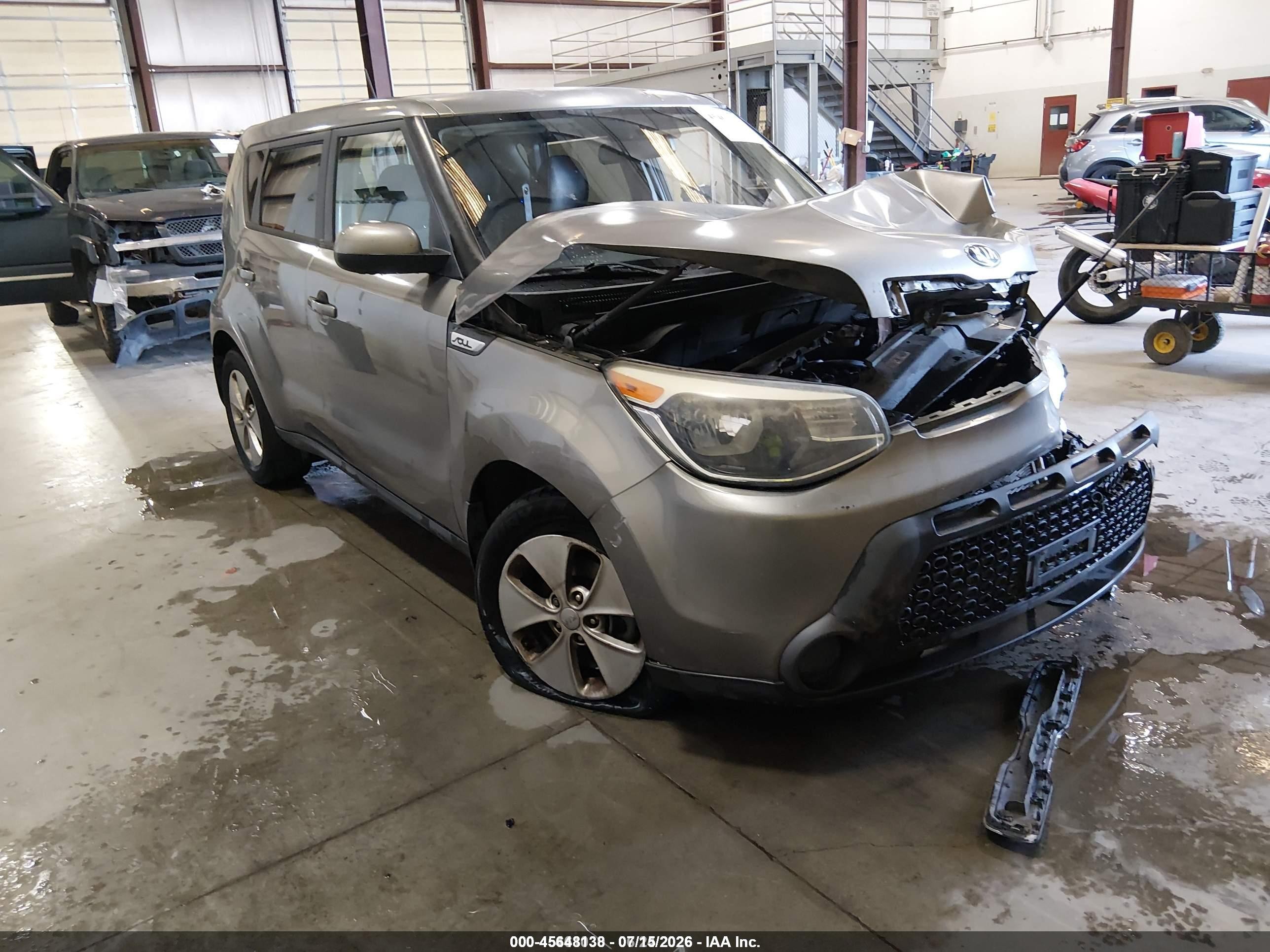 2015 Kia Soul, VIN KNDJN2A20F7155679 — Front end