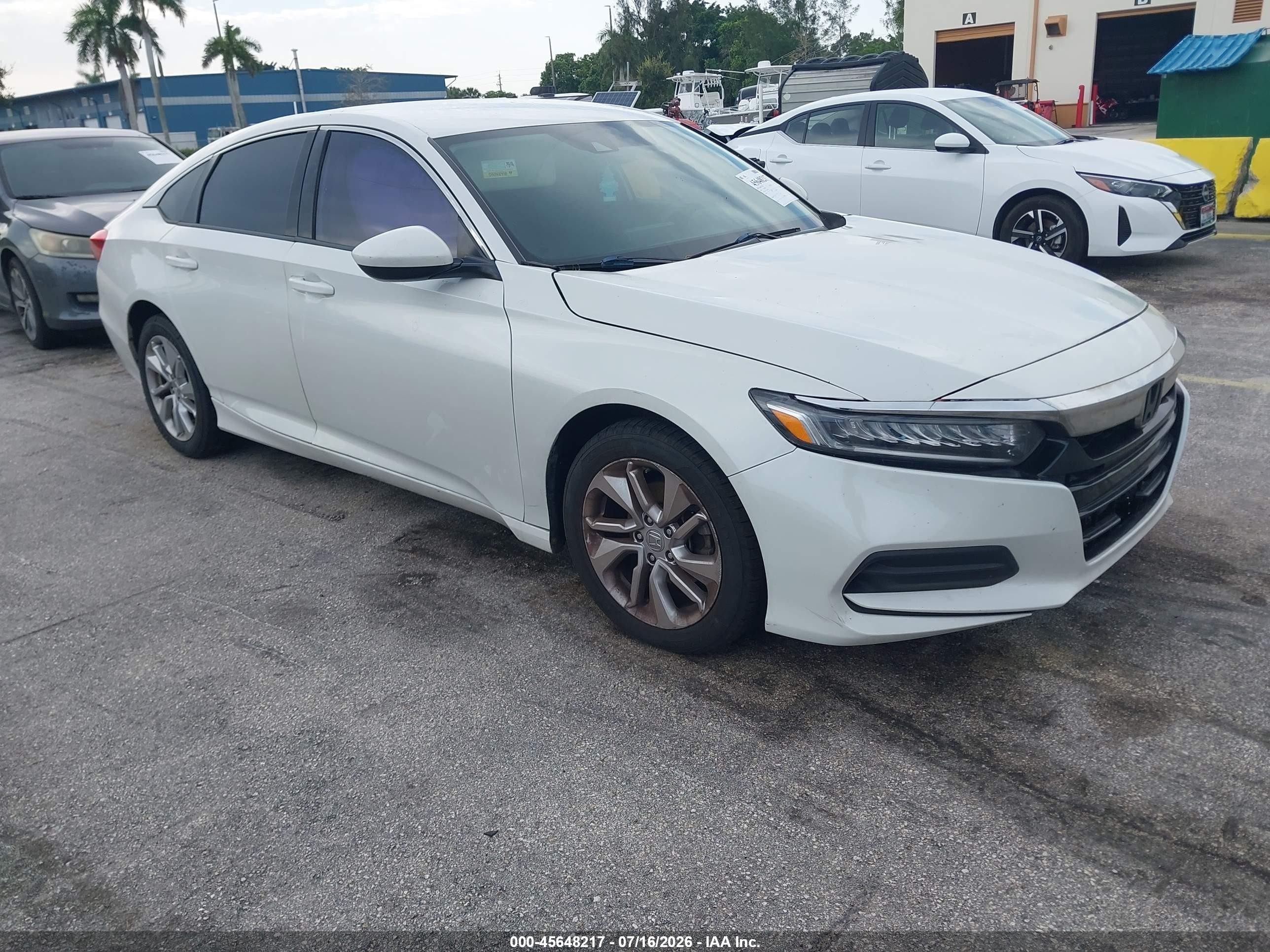 2018 Honda Accord LX, VIN 1HGCV1F15JA261626 — Electrical