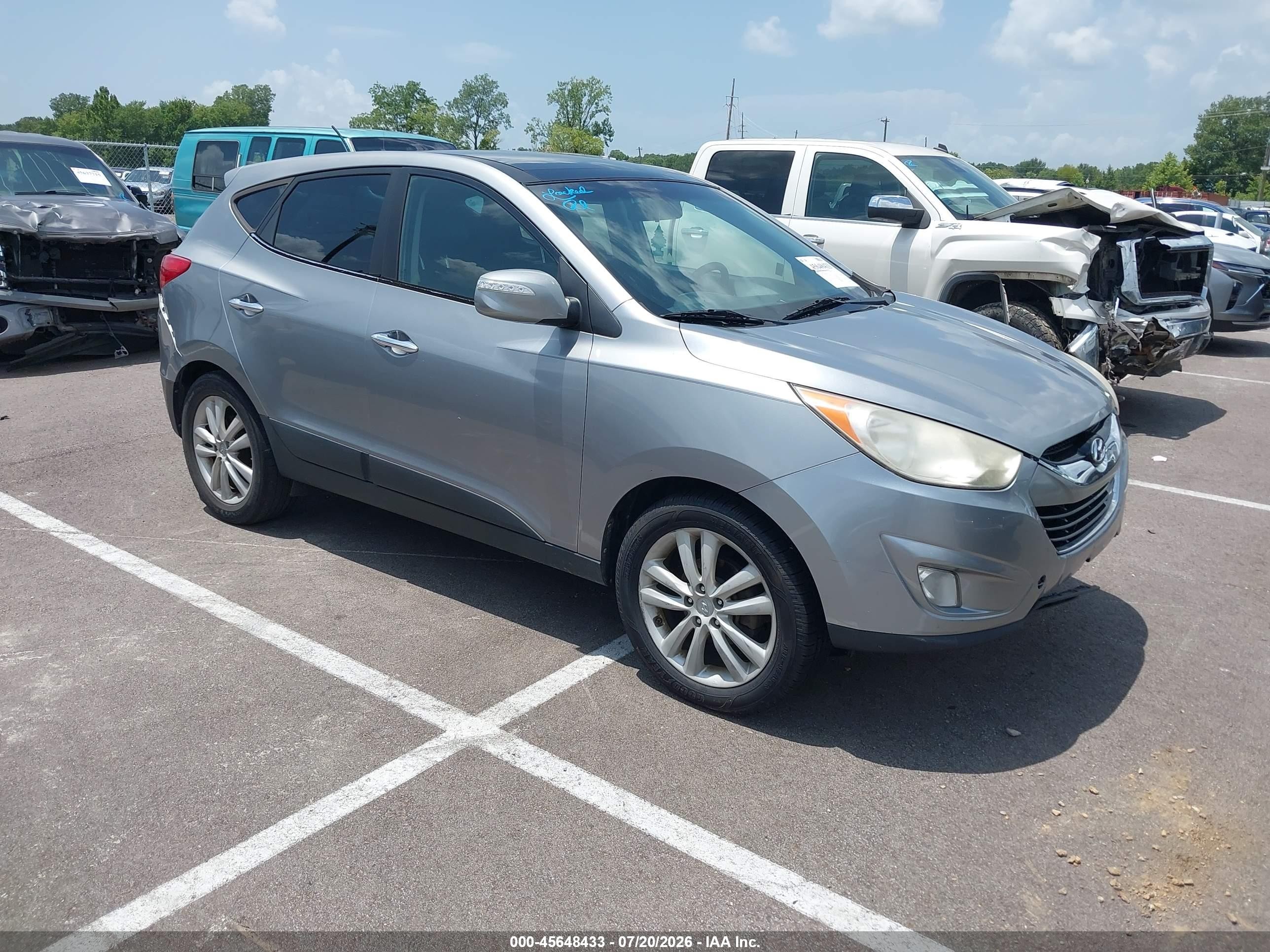 2010 Hyundai Tucson Limited, VIN KM8JU3AC4AU038548 — All over