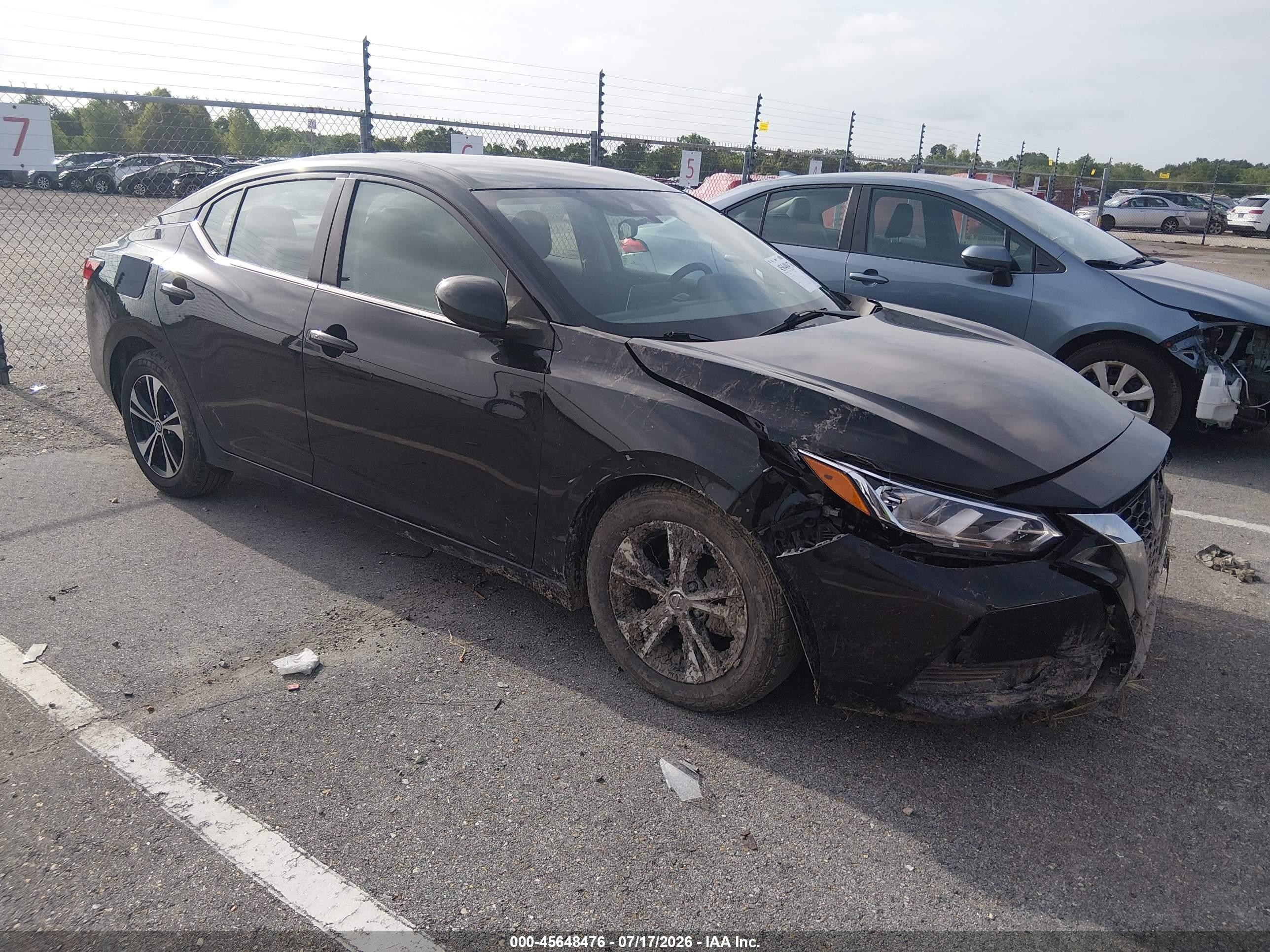 2023 Nissan Sentra SV, VIN 3N1AB8CV0PY256646 — Front end