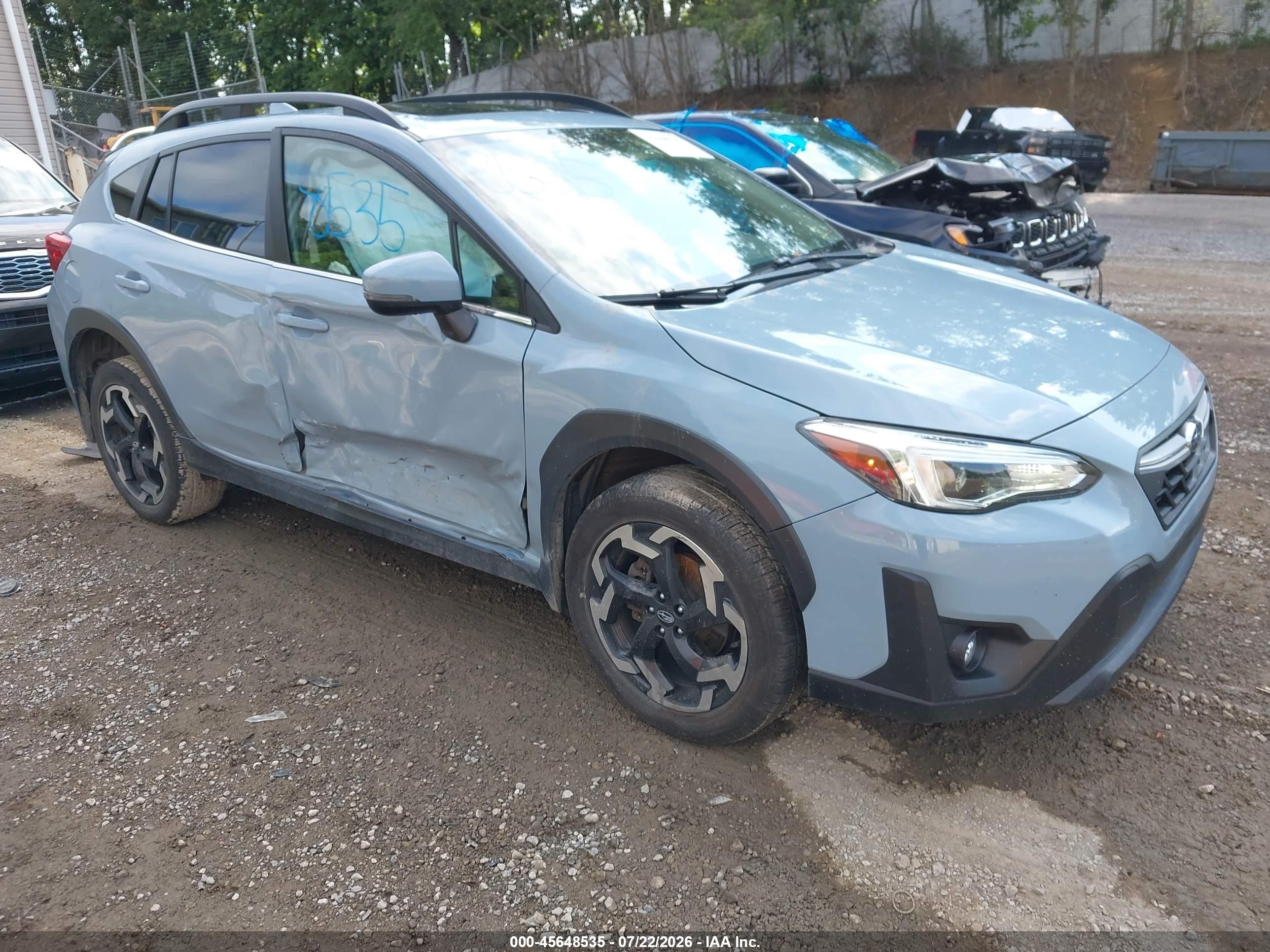 2021 Subaru Crosstrek Limited, VIN JF2GTHNC4M8683997 — Side