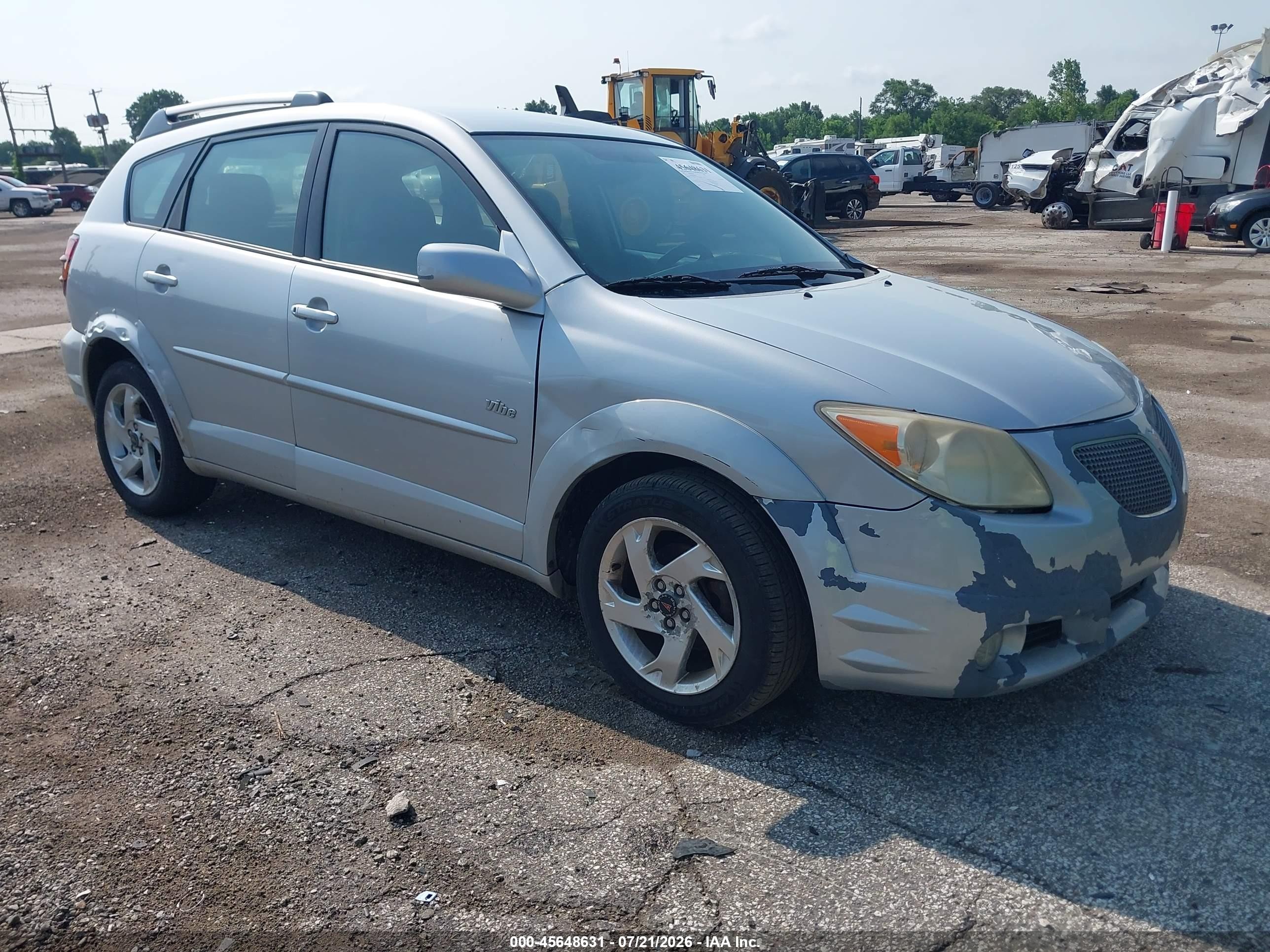 2005 Pontiac Vibe, VIN 5Y2SL63835Z434758 — Normal wear