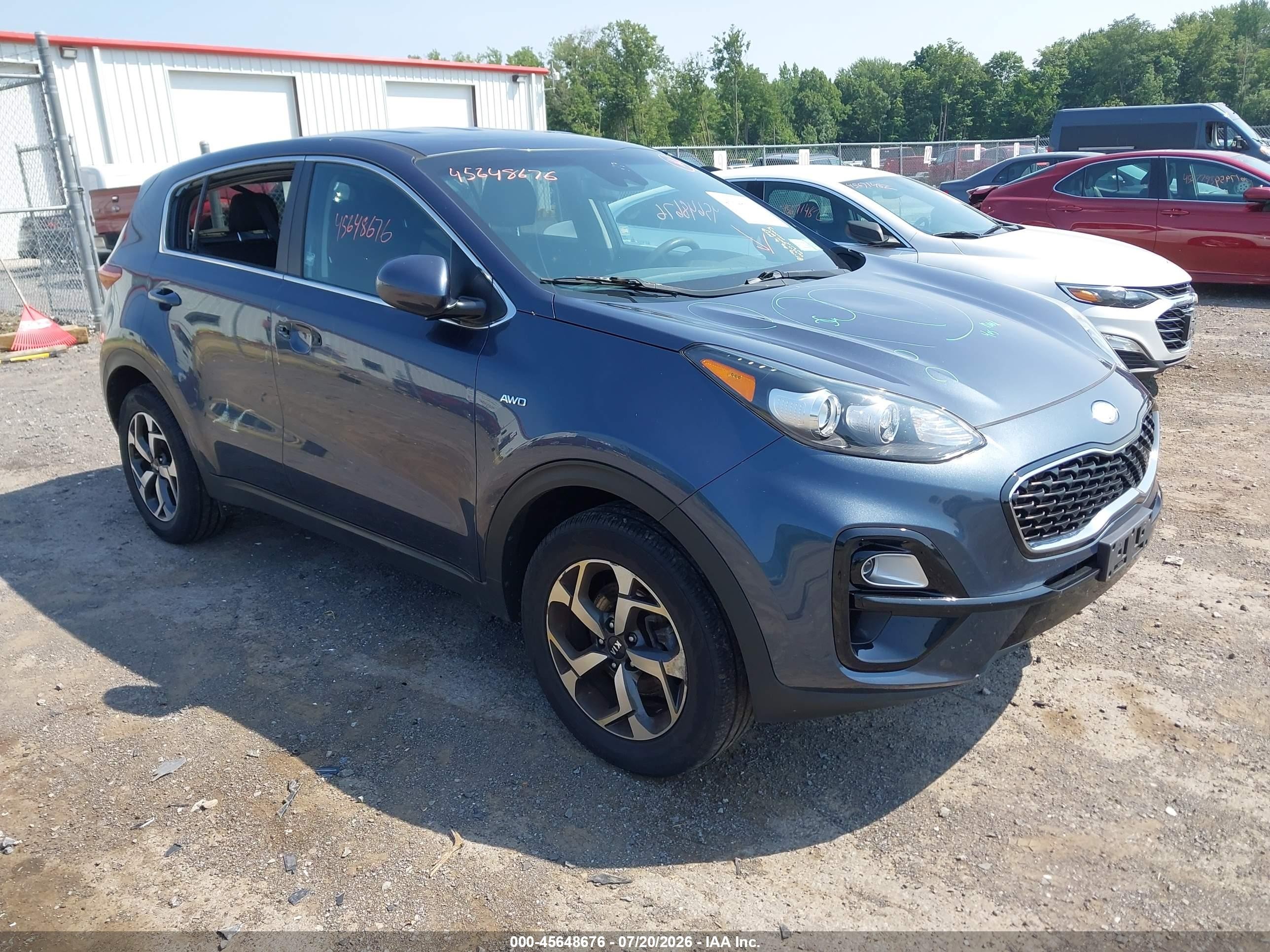 2020 Kia Sportage LX, VIN KNDPMCAC9L7650230 — Vandalism