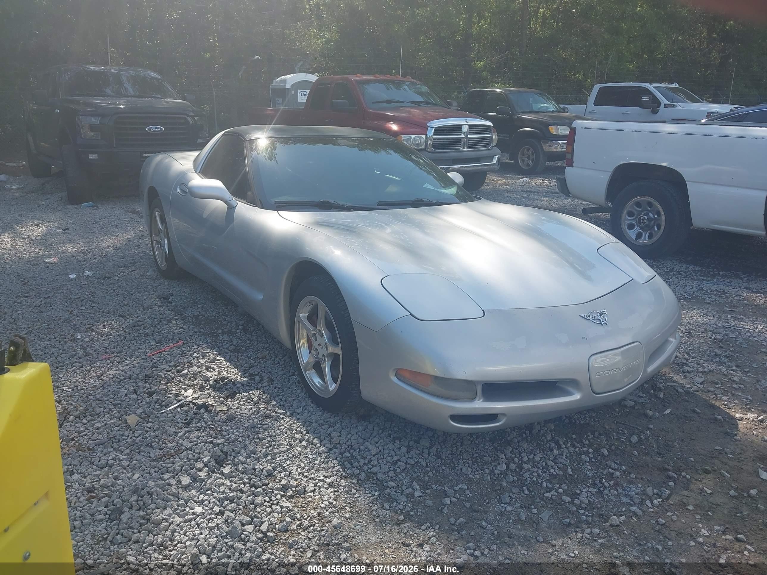 2002 Chevrolet Corvette, VIN 1G1YY22G925105345 — Normal wear
