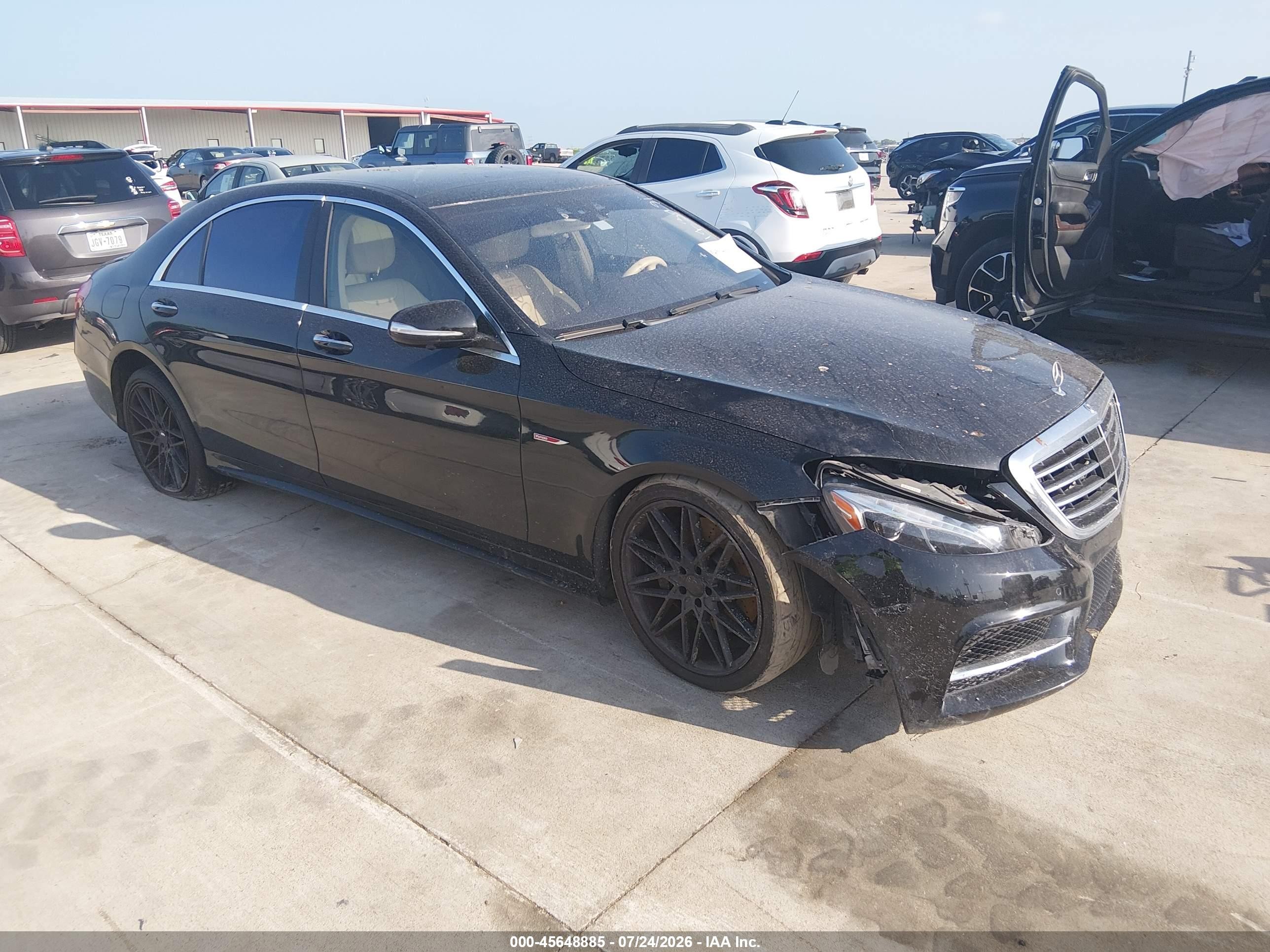 2015 Mercedes-Benz S 550, VIN WDDUG8FB5FA143491 — Repossession