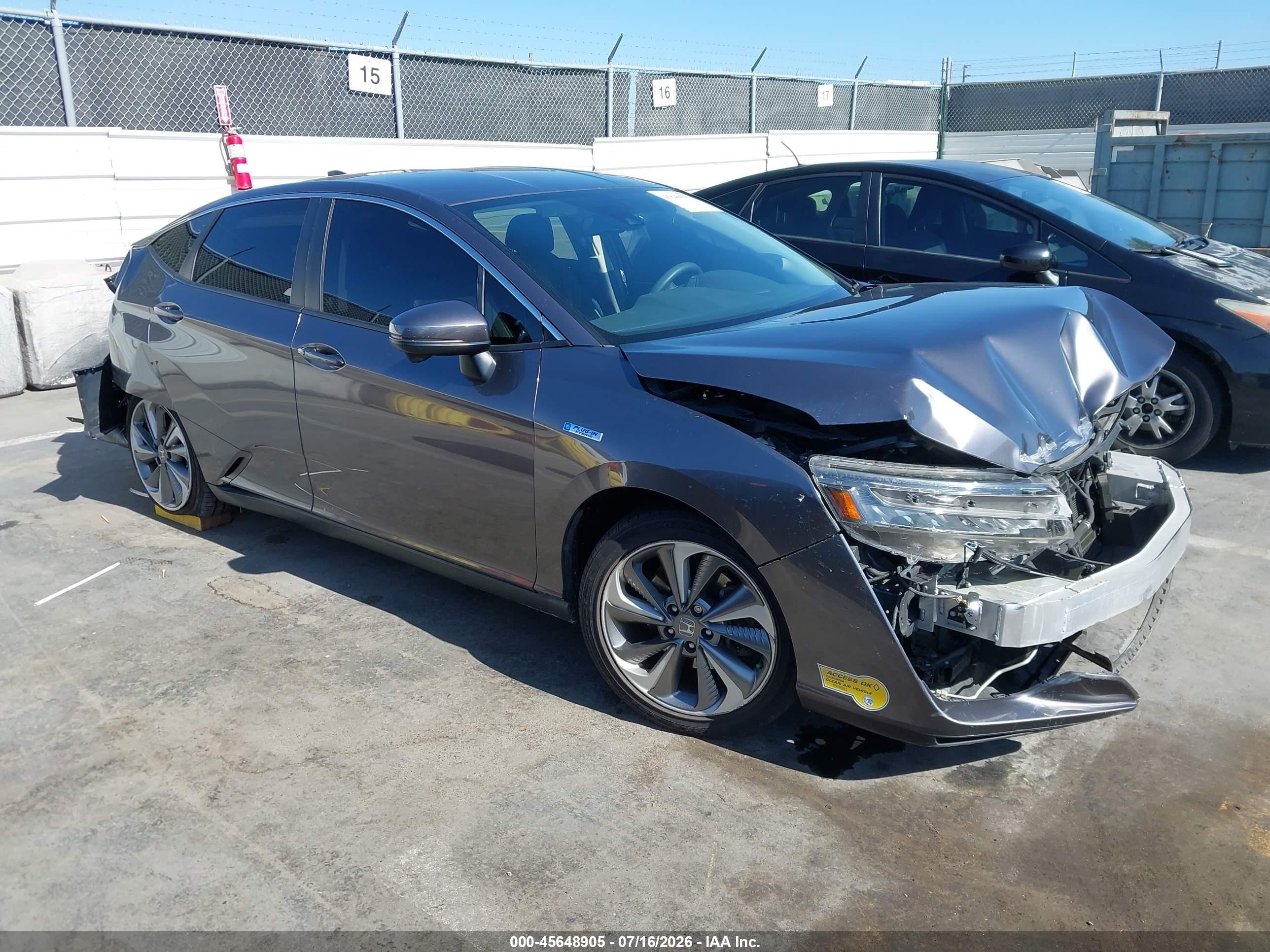 2019 Honda Clarity, VIN JHMZC5F16KC006820 — All over