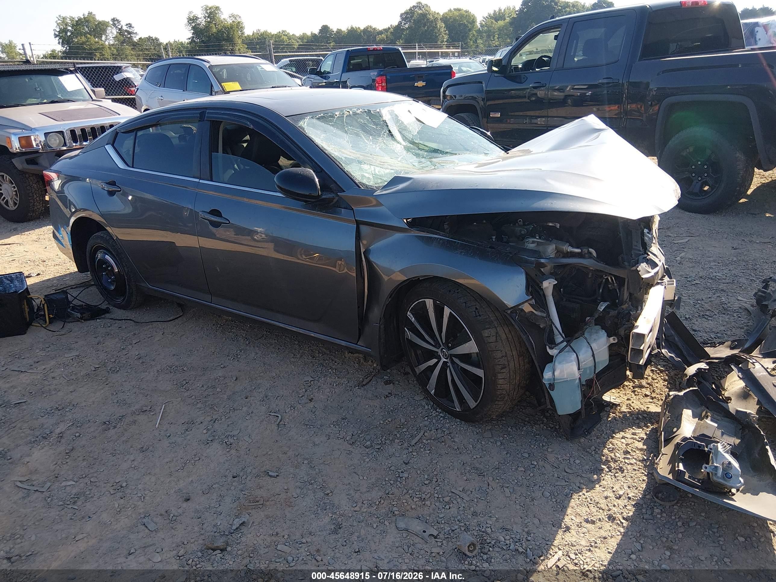 2019 Nissan Altima SR, VIN 1N4BL4CV4KC171615 — Front end
