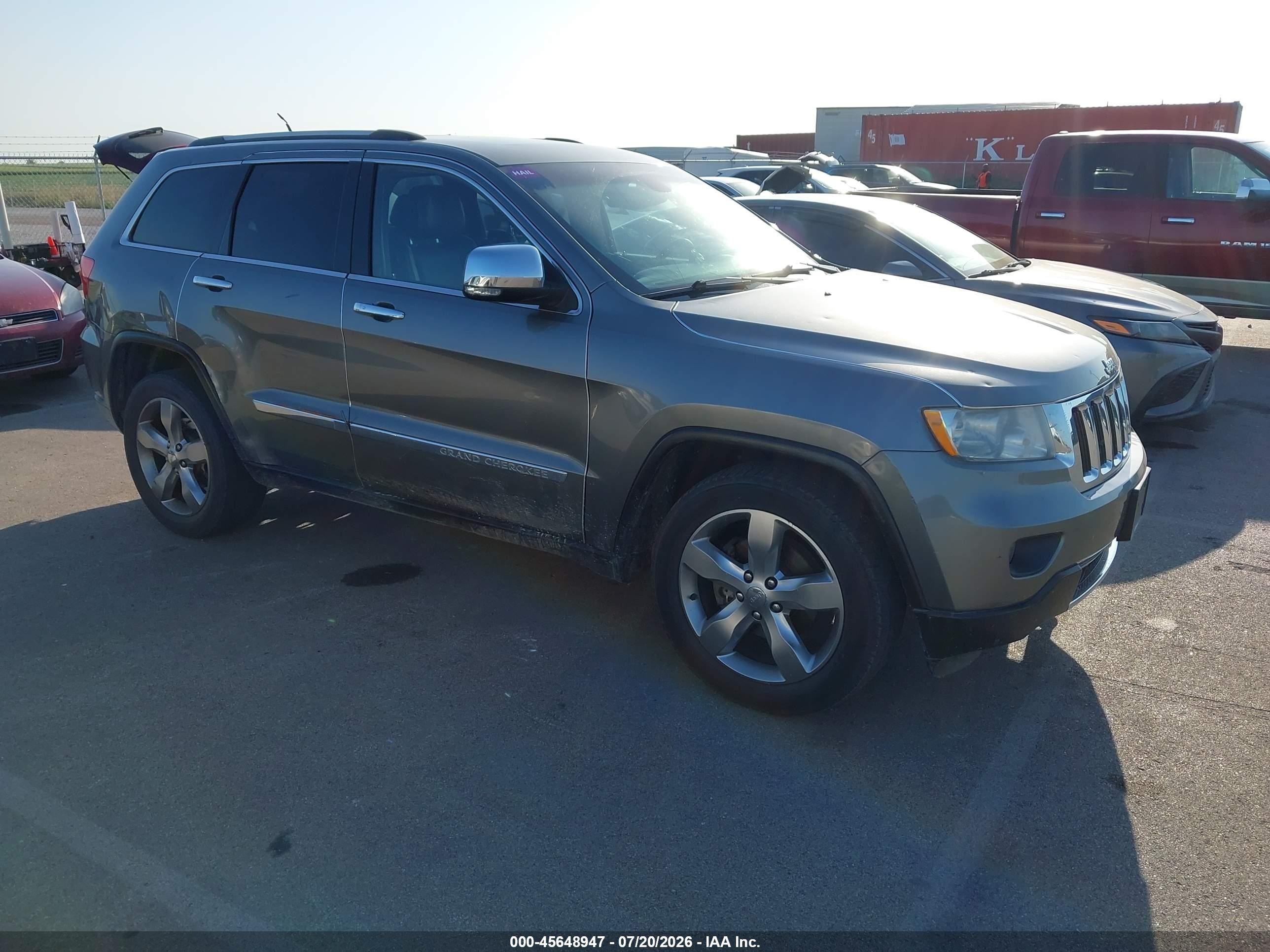 2011 Jeep Grand Cherokee Limited, VIN 1J4RR5GG0BC714672 — Hail