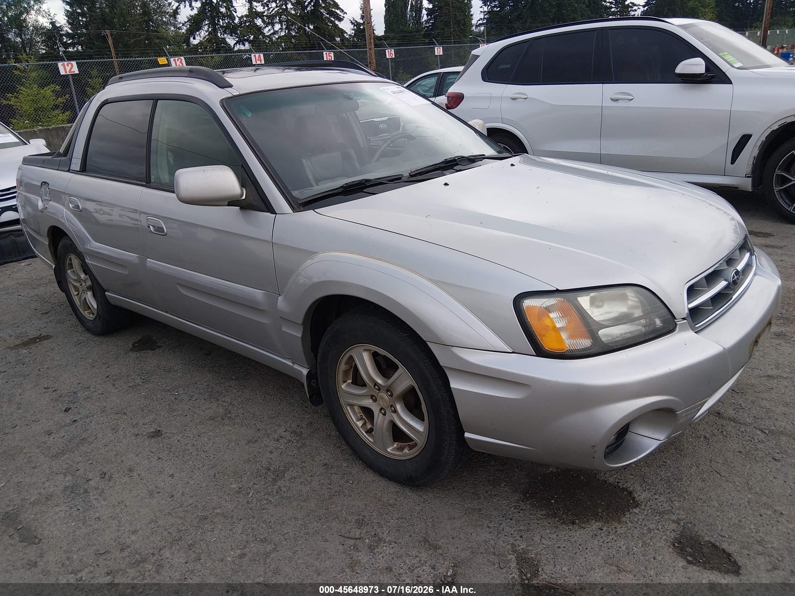 2003 Subaru Baja, VIN 4S4BT61C636107109 — Обычный износ