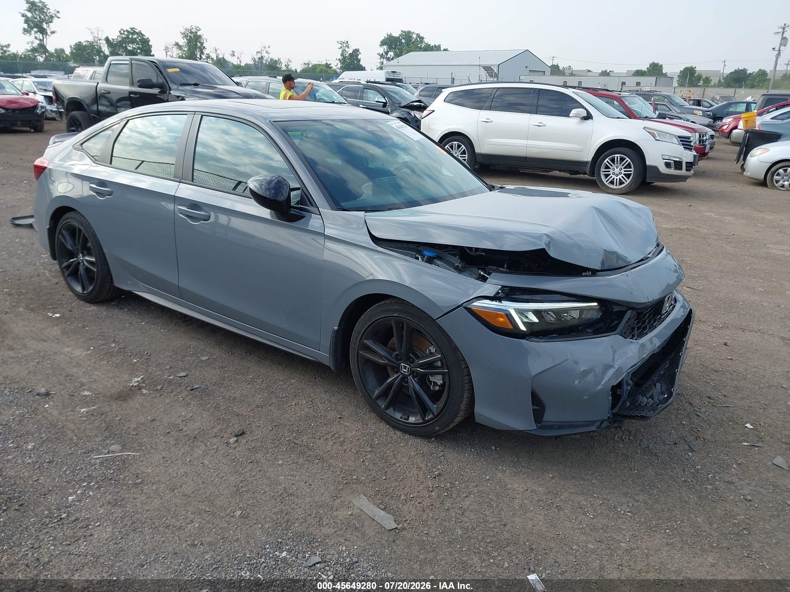 2025 Honda Civic Si, VIN 2HGFE1E52SH476756 — Front end