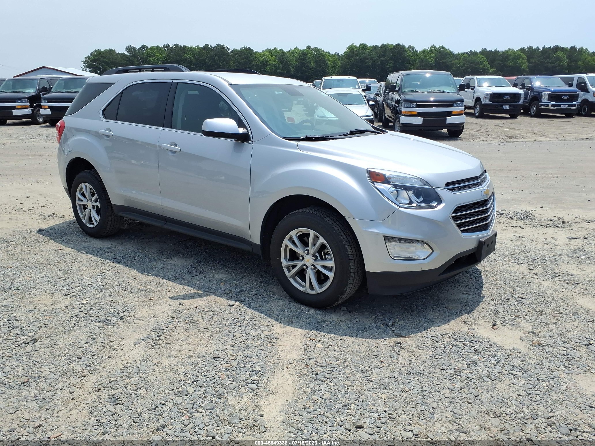 2016 Chevrolet Equinox LT, VIN 2GNFLFEK7G6322786 — Normal wear