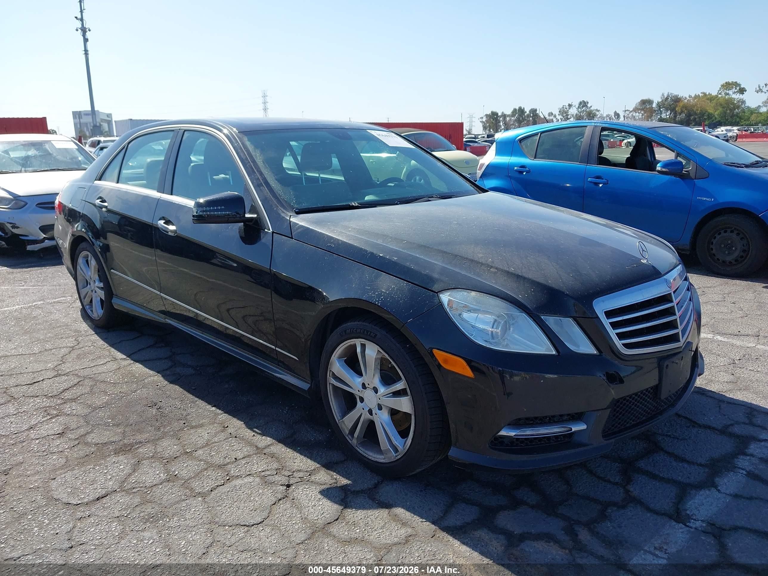2013 Mercedes-Benz E 350 Sport, VIN WDDHF5KB2DA699280 — Normal wear