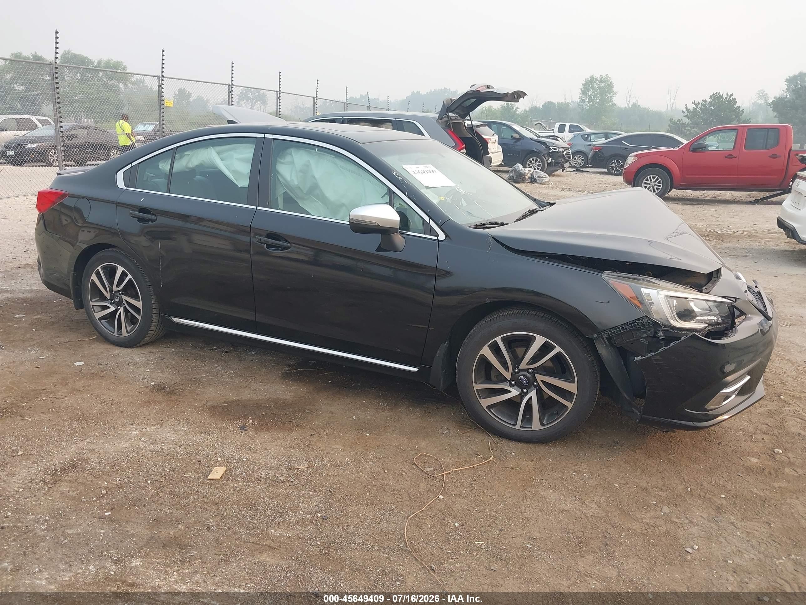 2018 Subaru Legacy Special Sports, VIN 4S3BNAR61J3036884 — Front end