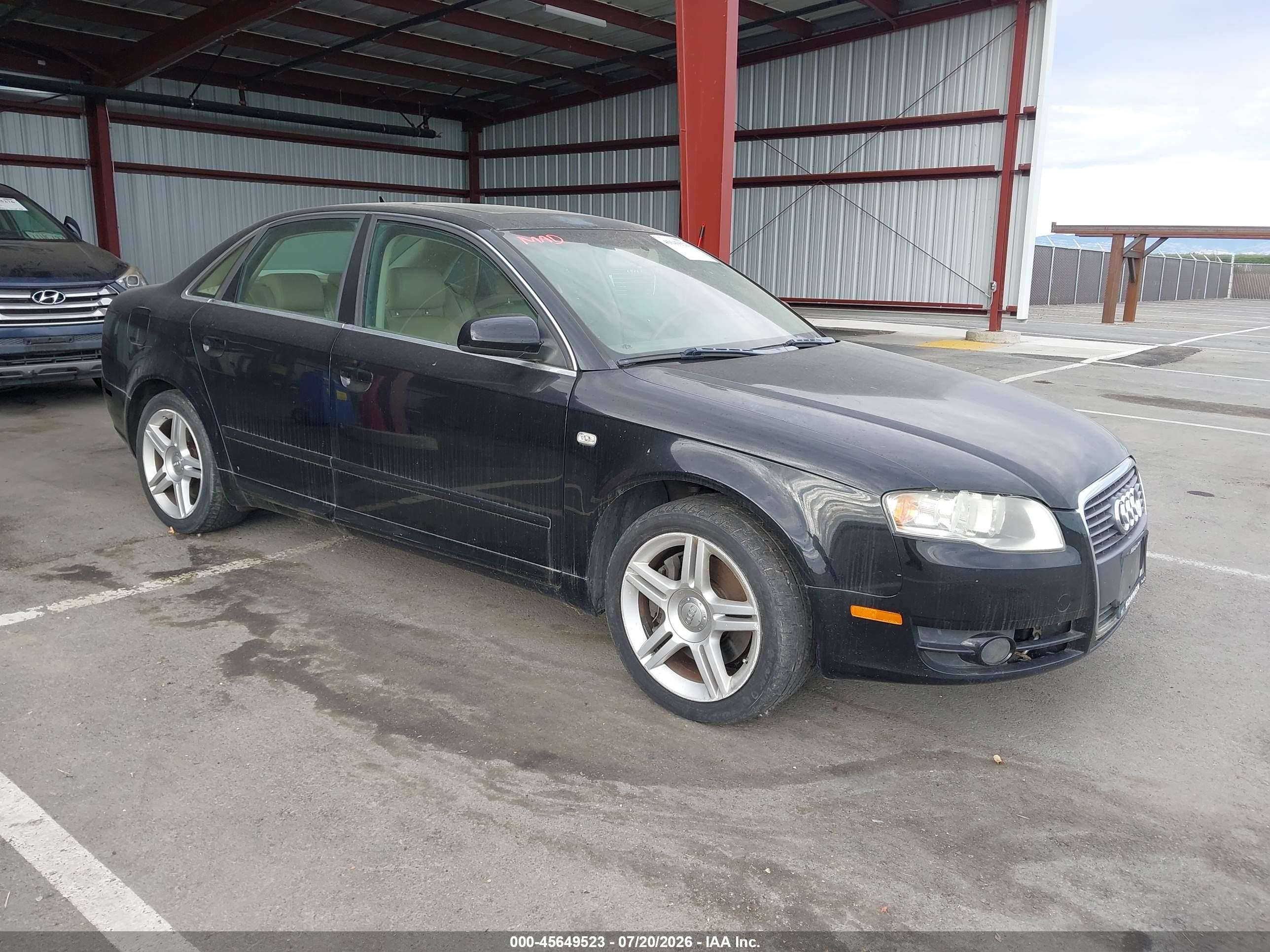 2008 Audi A4 2.0T, VIN WAUDF78E98A026494 — Normal wear