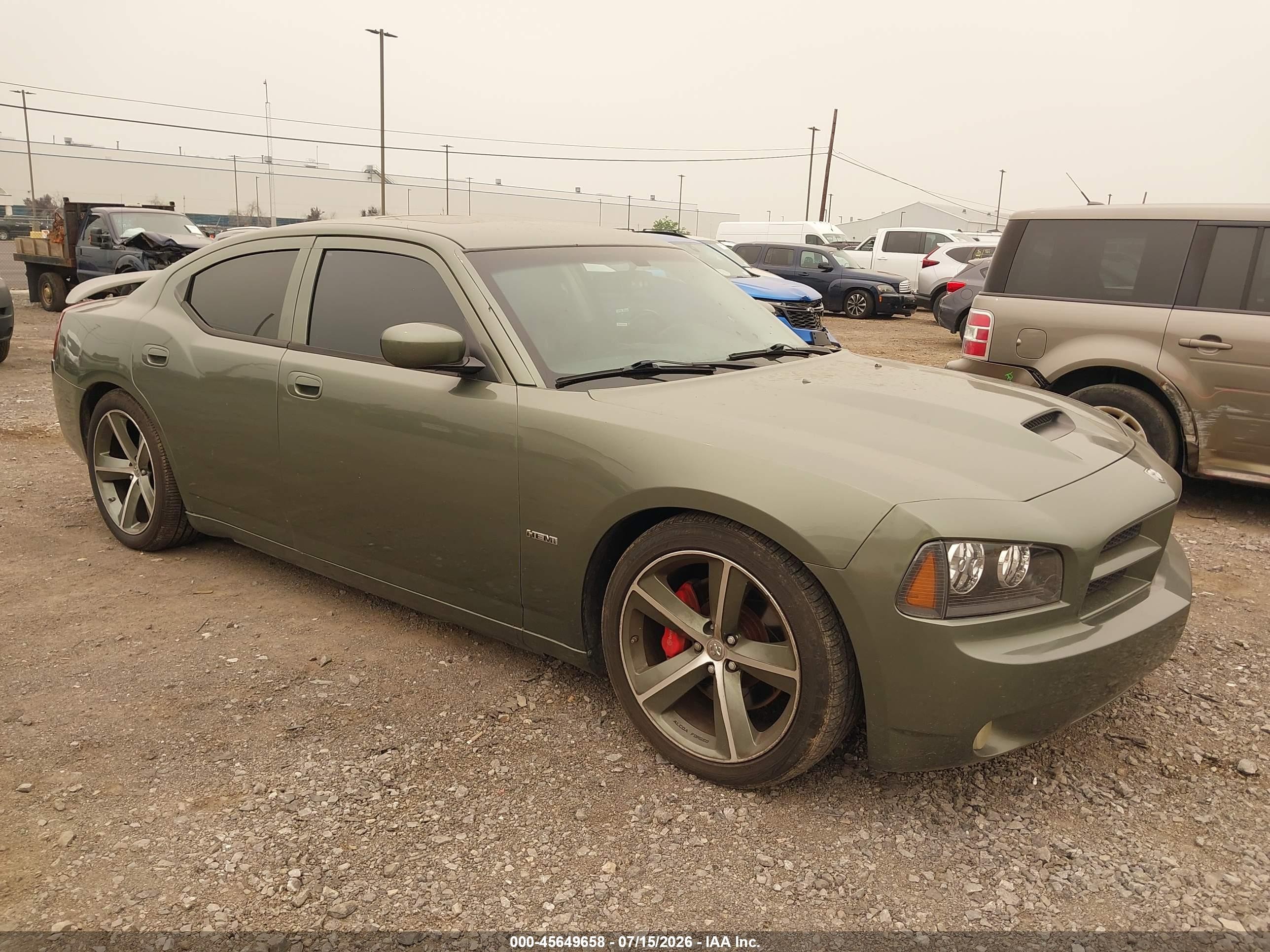 2008 Dodge Charger SRT-8, VIN 2B3LA73W28H151272 — Not stated